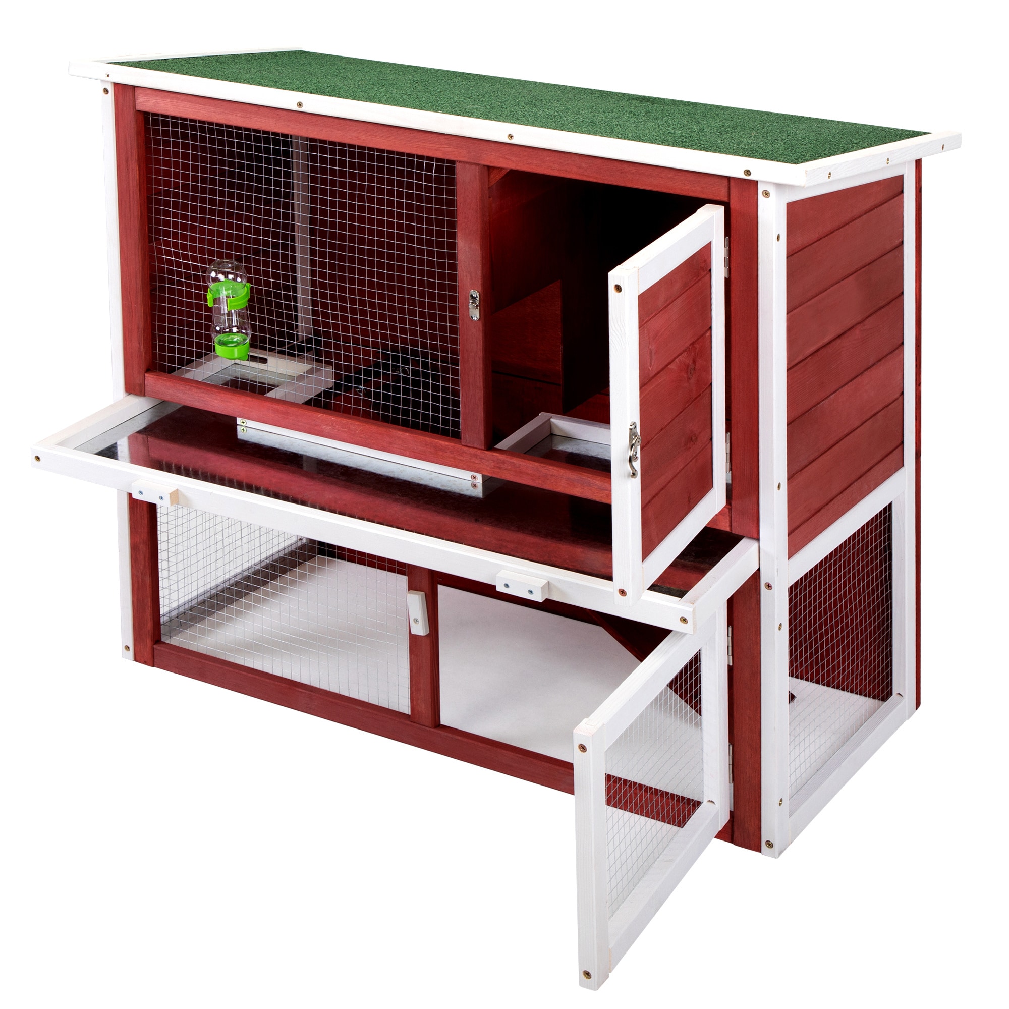 Siavonce XHP3JZW Chicken-Coops-Rabbit-Hutches - View #6