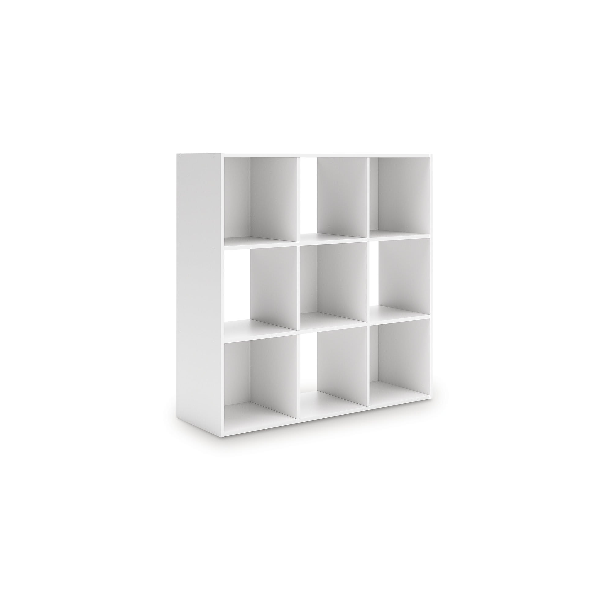 Signature Design by Ashley EA9630-3X3 Onita 9 Cube Storage Organizer with White Finish