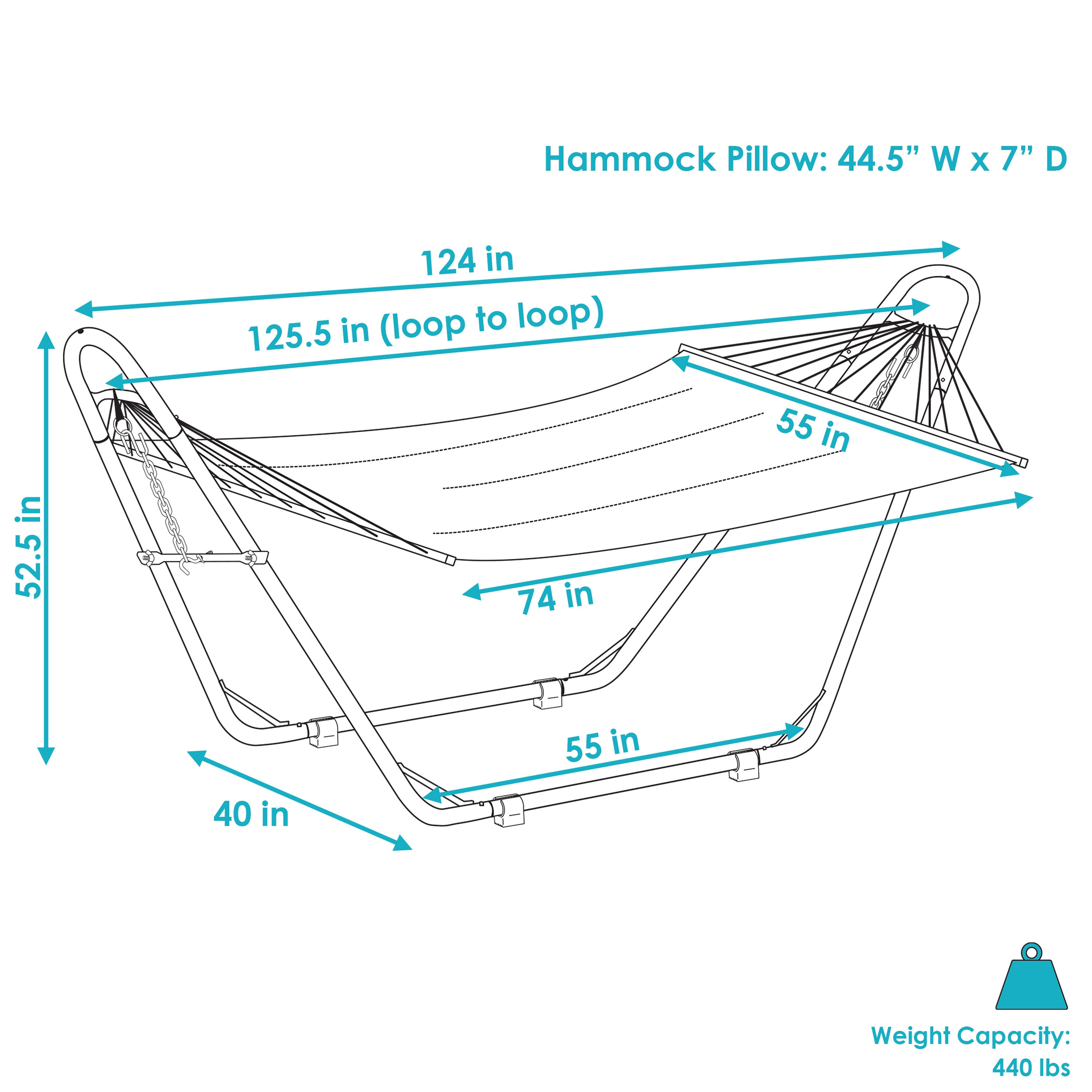 Sunnydaze Decor QFH-MTS-MHS-COMBO hammocks - View #3
