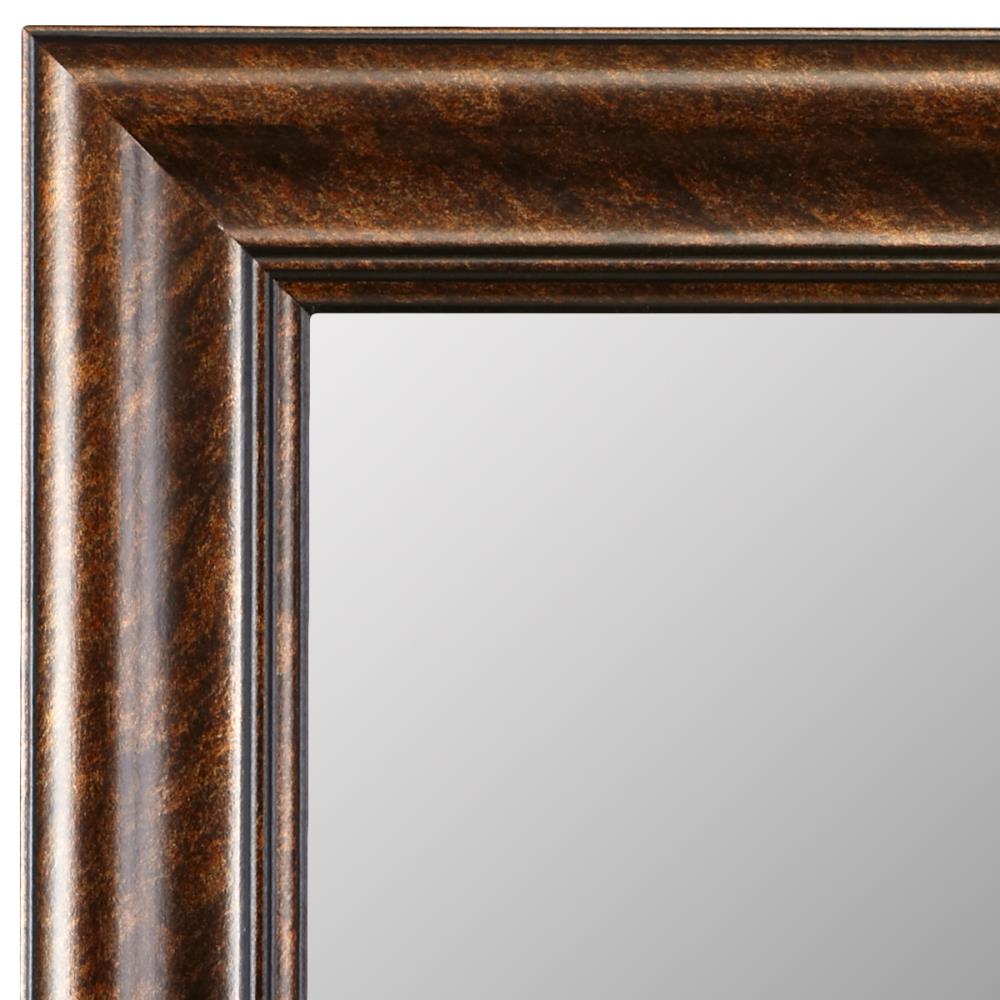 Frame My Mirror Add A Frame - Venetian Bronze 20 x 54 Mirror Frame Kit-  Ideal for Bathroom, Wall Decor, Bedroom and Livingroom - Moisture Resistant
