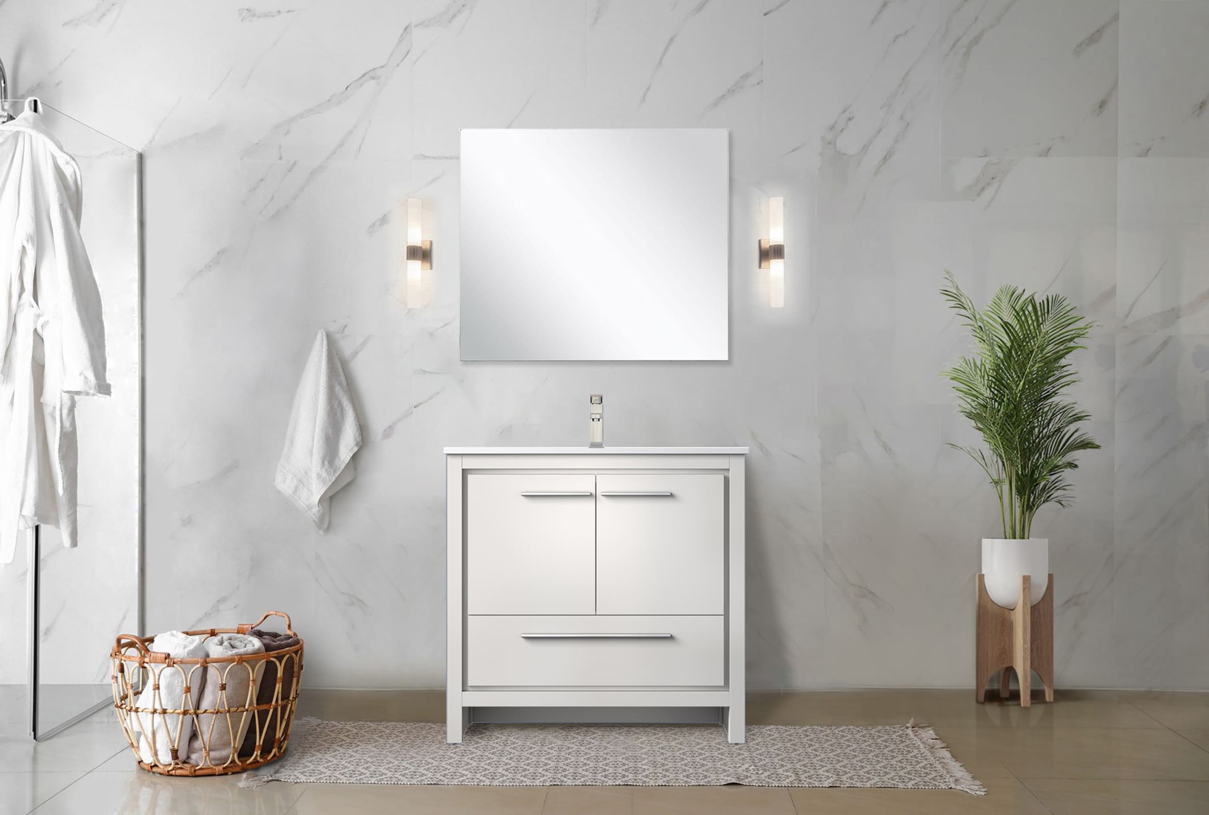 Lexora LVSCSH36SW210 Bath-Vanity-Combo - View #6