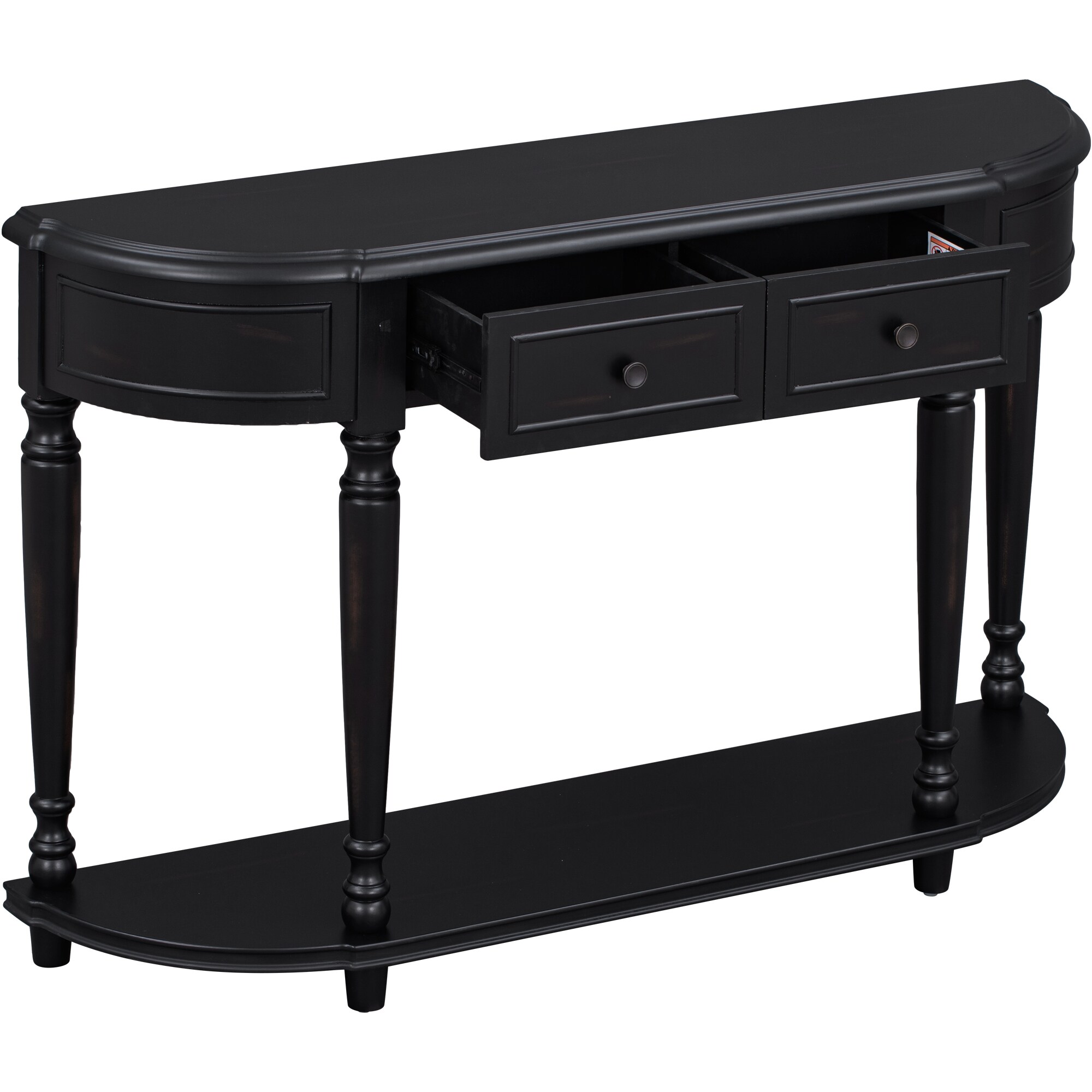 Amazon.com: Gexpusm Half Moon End Table, Living Room End