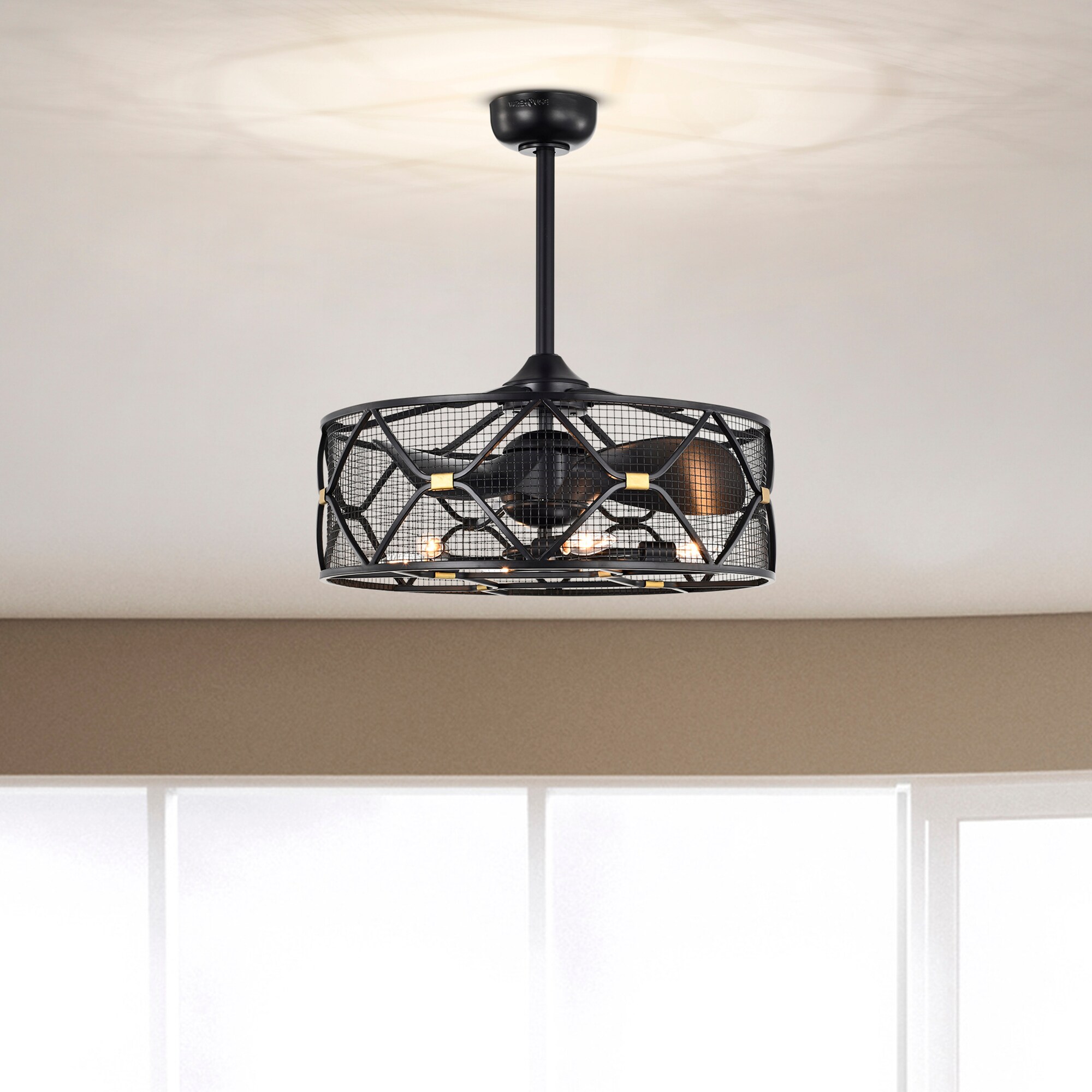 Home Accessories Inc DW01W06BG Ceiling-Fans - View #4