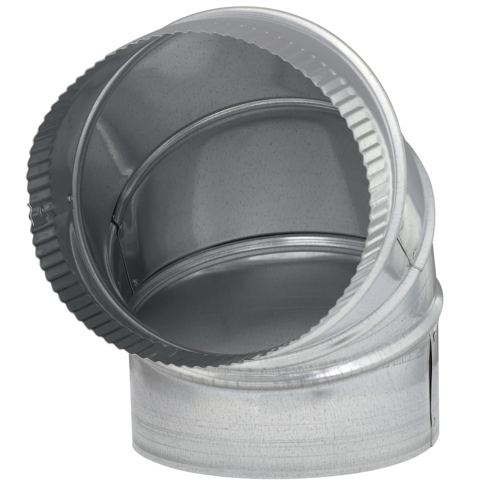 IMPERIAL 7-in Galvanized Steel Round Adjustable 90 Degree Duct