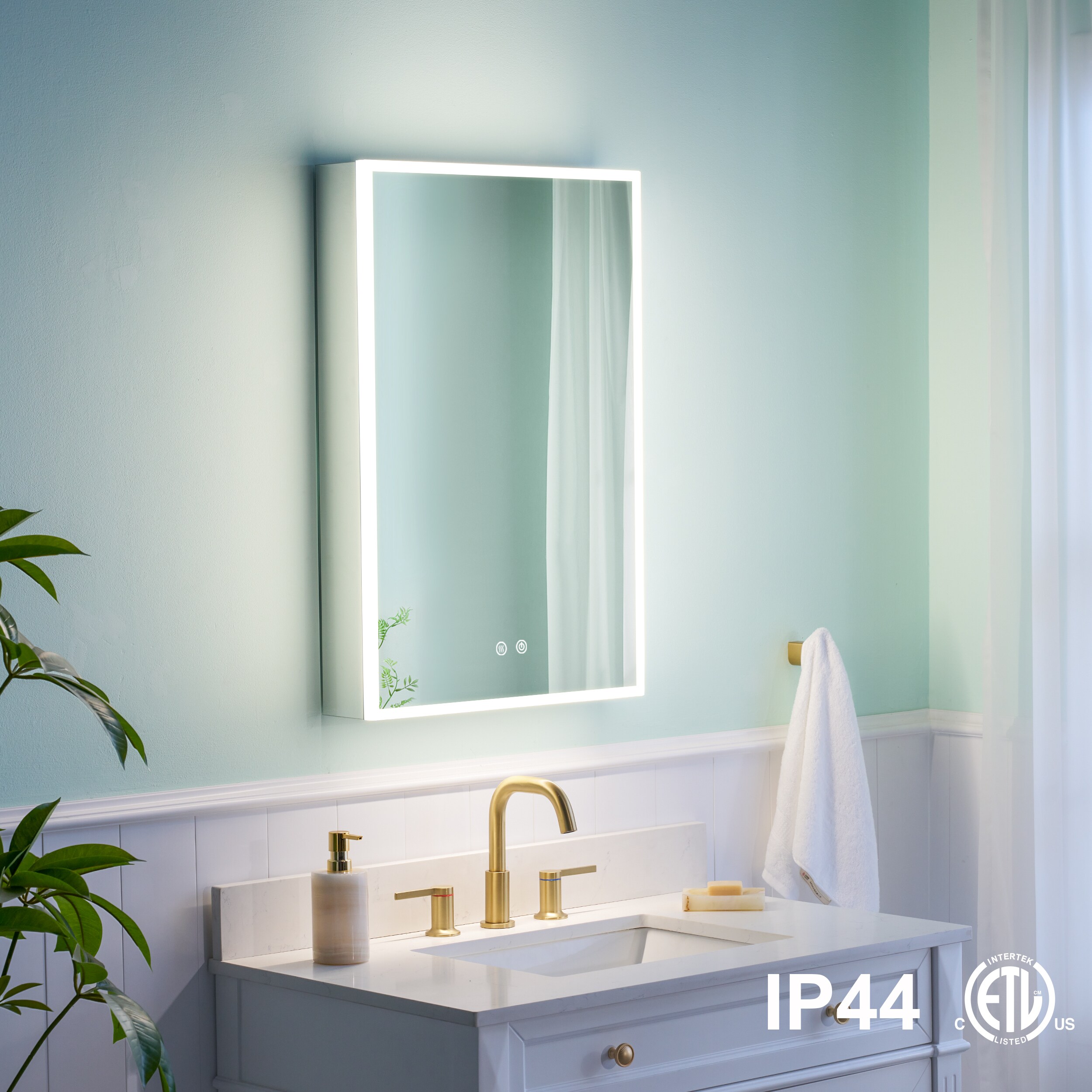 WELLFOR W8MCL2030L Bathroom-Medicine-Cabinets - View #17