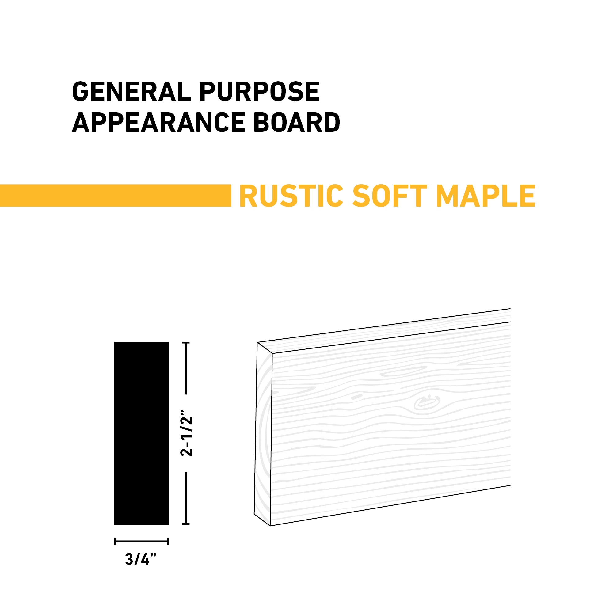 Ornamental Mouldings BRDRUS 1X3X2SMAP Appearance-Boards - View #2