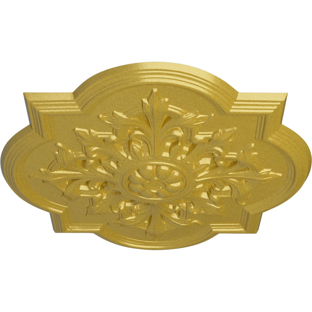 Ekena Millwork CM34BORGS Ceiling-Medallions - View #2