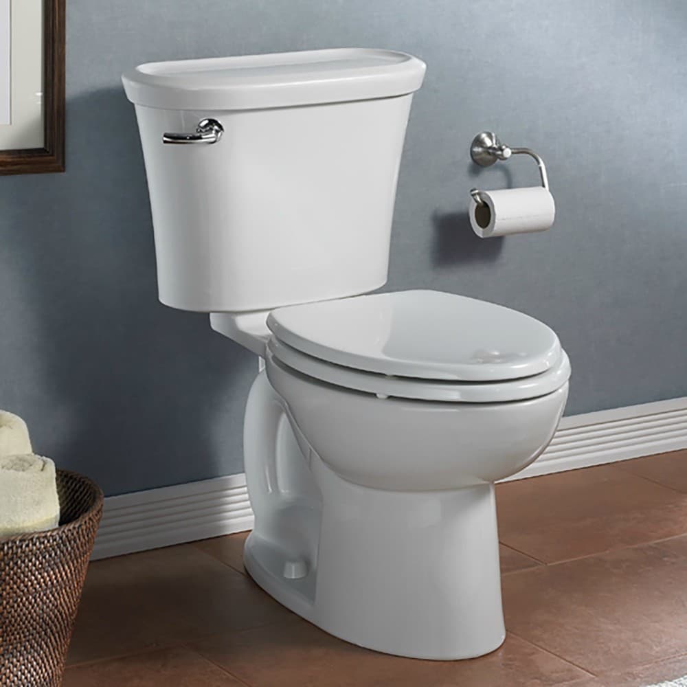 American Standard Laurel White Elongated Toilet Seat in the Toilet ...