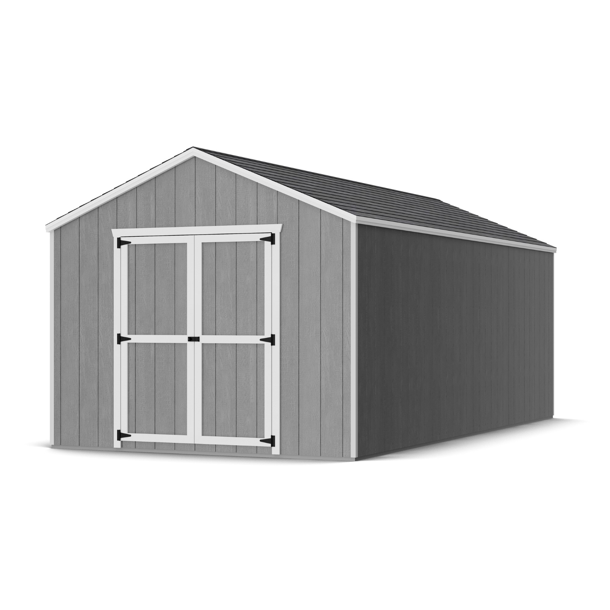 Little Cottage Co 10X20 VGS-PC Value Gable 10-ft x 20-ft Gable Style Wood Outdoor Storage Shed with 2 Doors