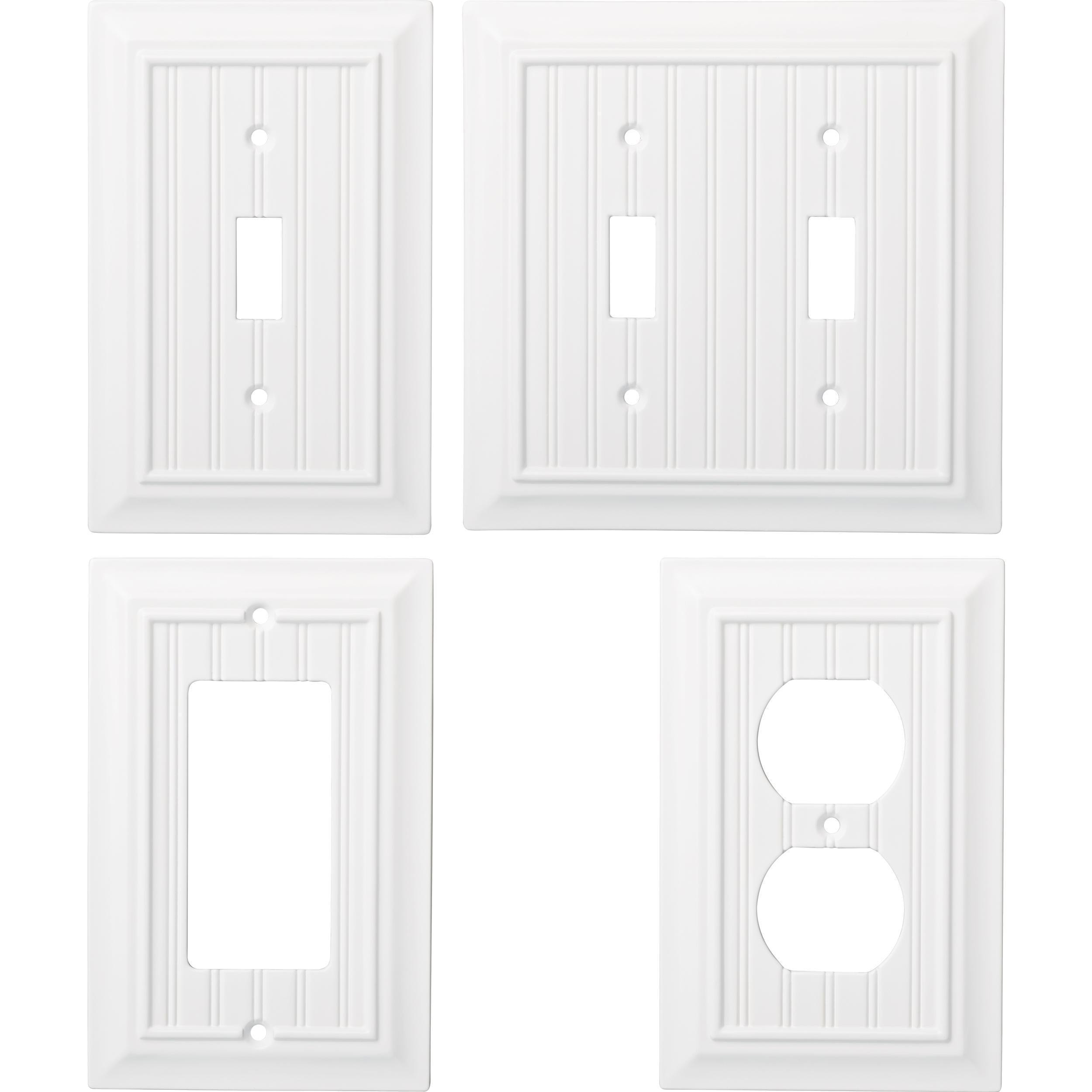 allen + roth W45388-PW-KT Electrical-Wall-Plates - View #4