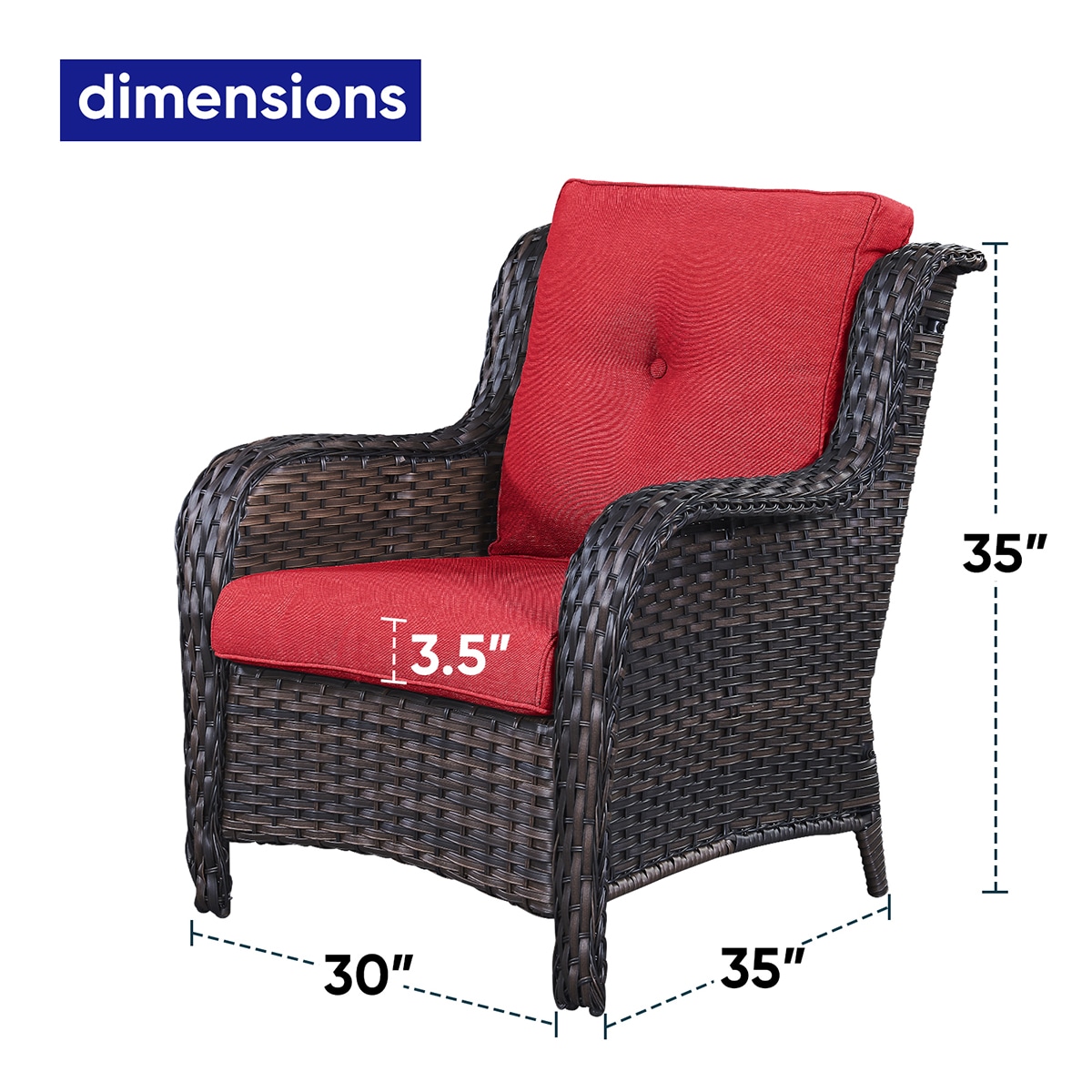 Rilyson FS006-5 Patio-Chairs - View #4