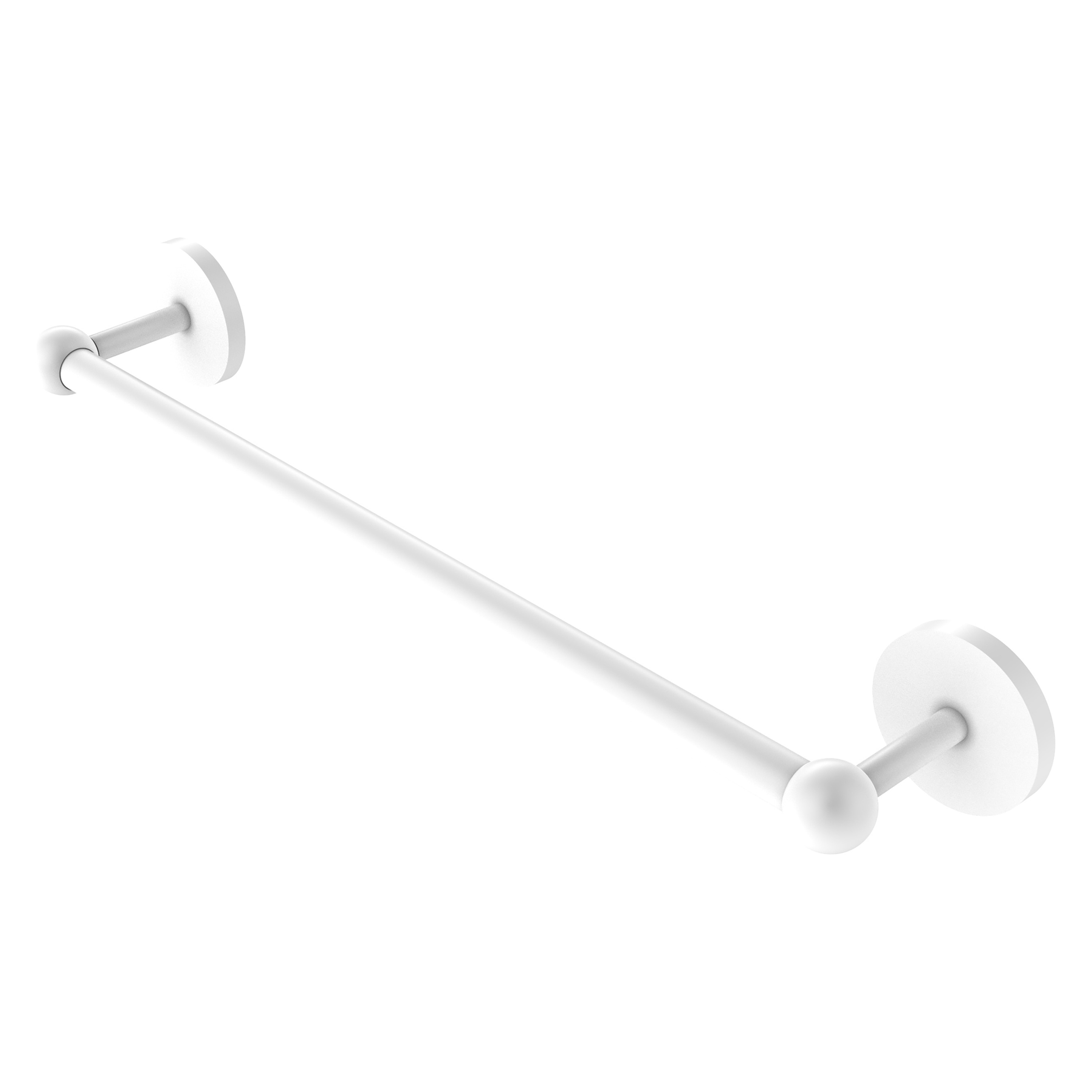 Allied Brass P1041/36-WHM Prestige Skyline 36-in Matte White Wall mount Single Towel Bar