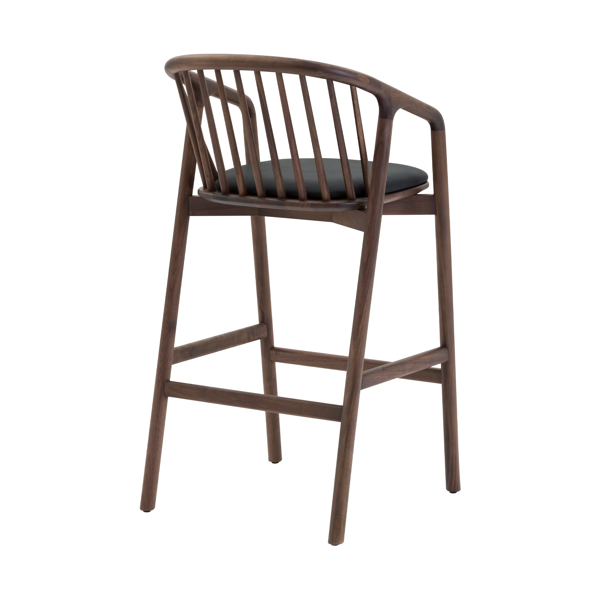 Armen Living LCECBAWABLK26 stools - View #5