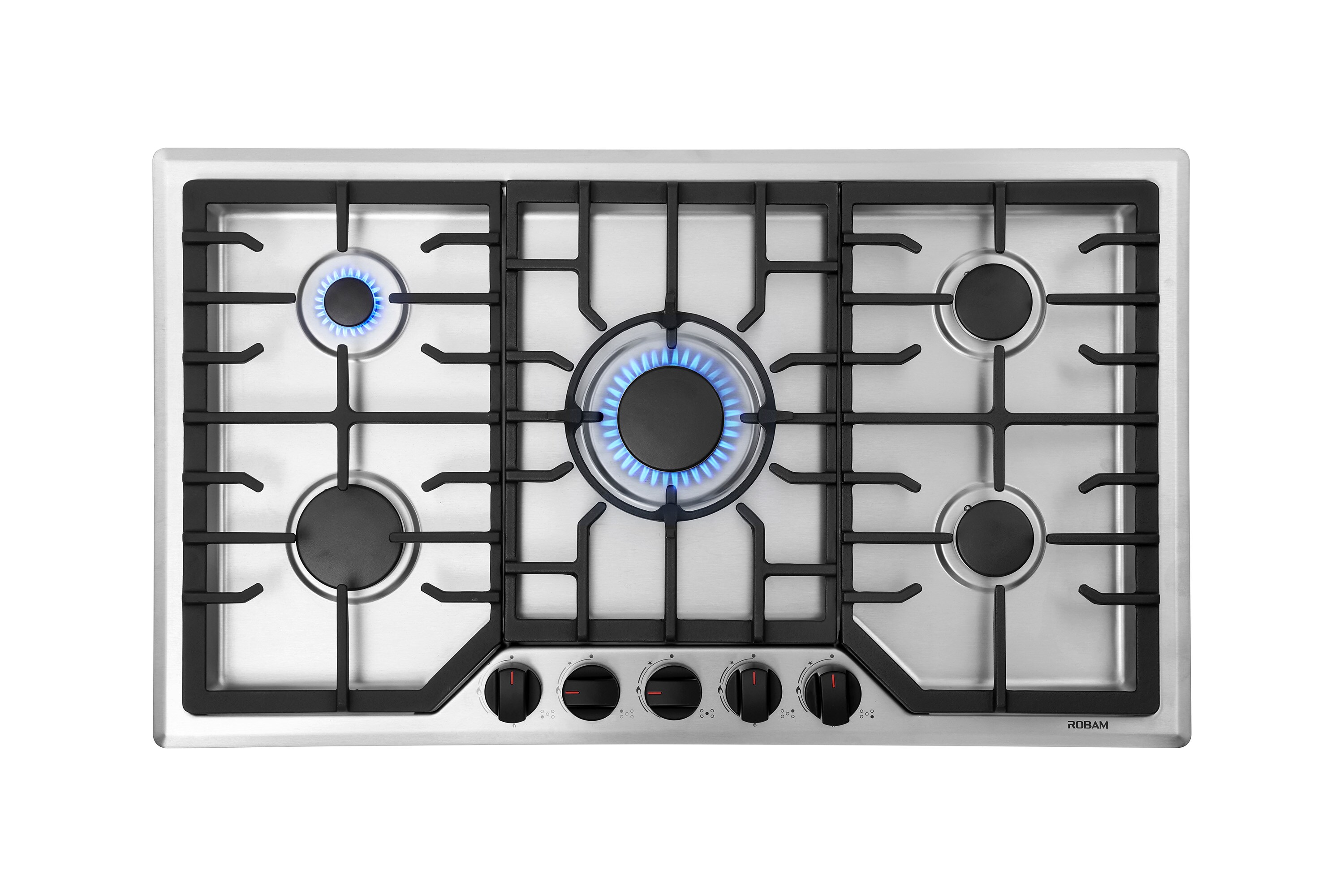 CASAINC 36-in 5 Burners Stainless Steel GAS Cooktop | CAHQ5B90