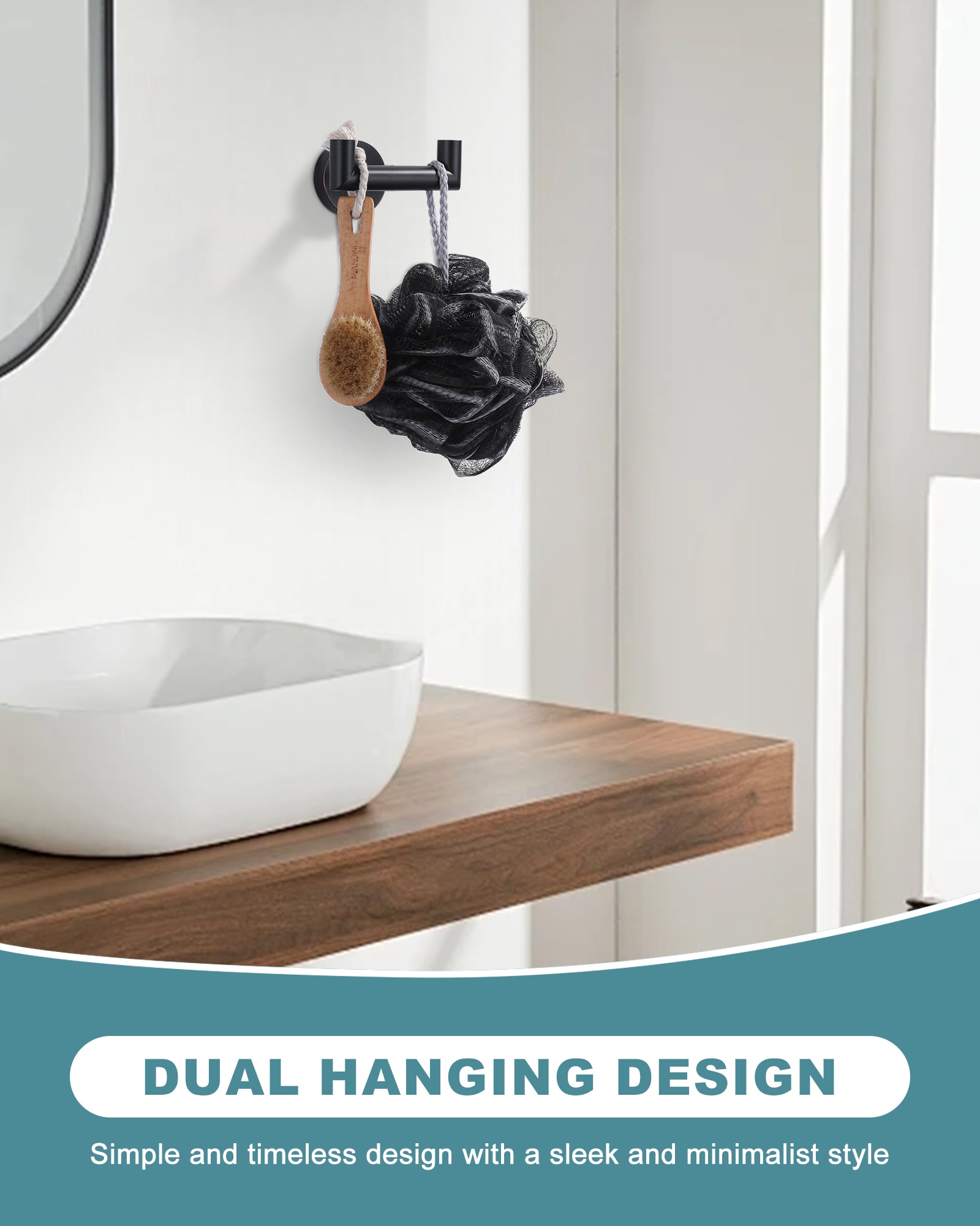 WOWOW 483307RB Robe-Hooks - View #2