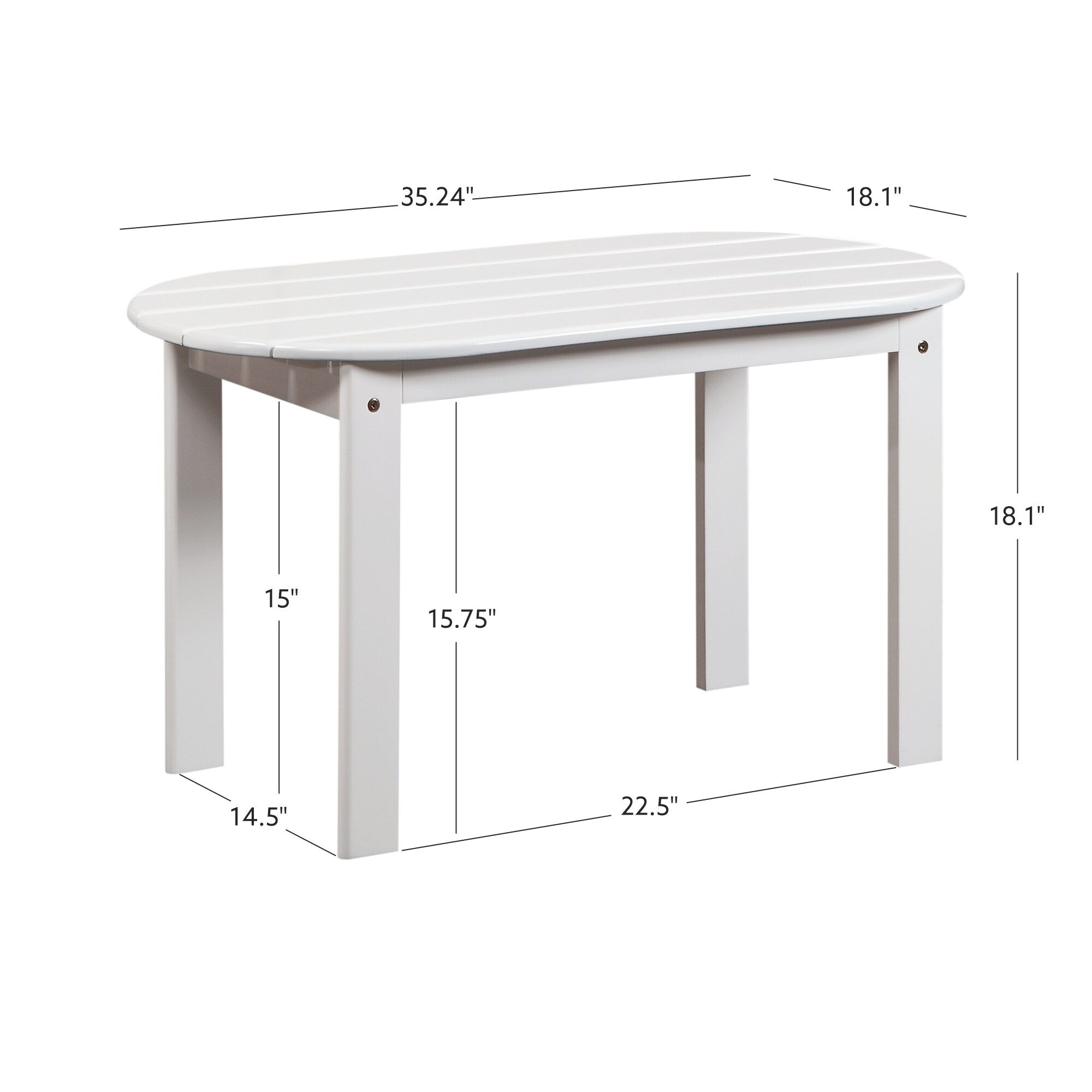 Linon 20154WHT-01-KD-U Coffee-Tables - View #7