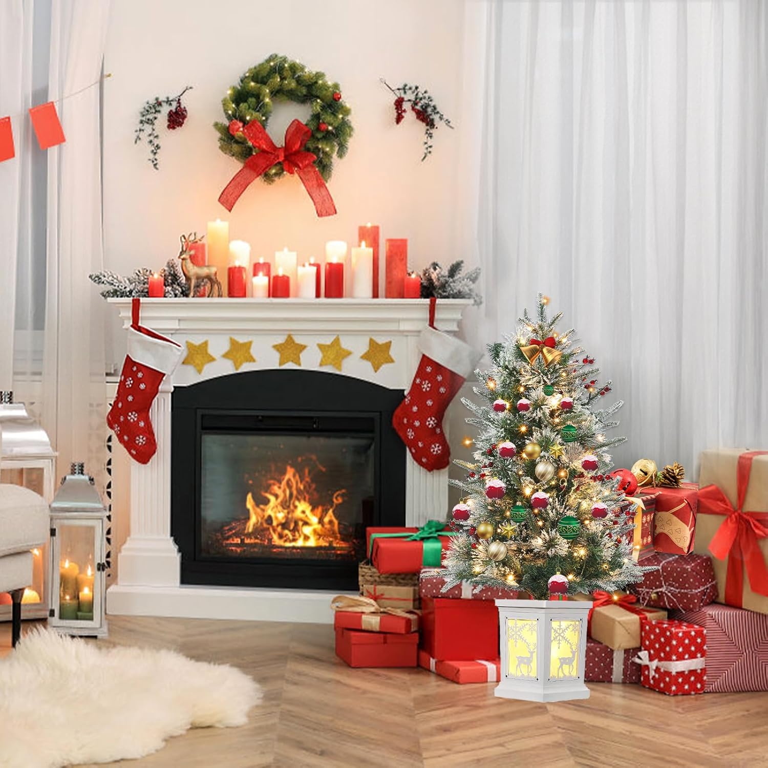Qeetex LXL-PHO-0WIHRONY Artificial-Christmas-Trees - View #3