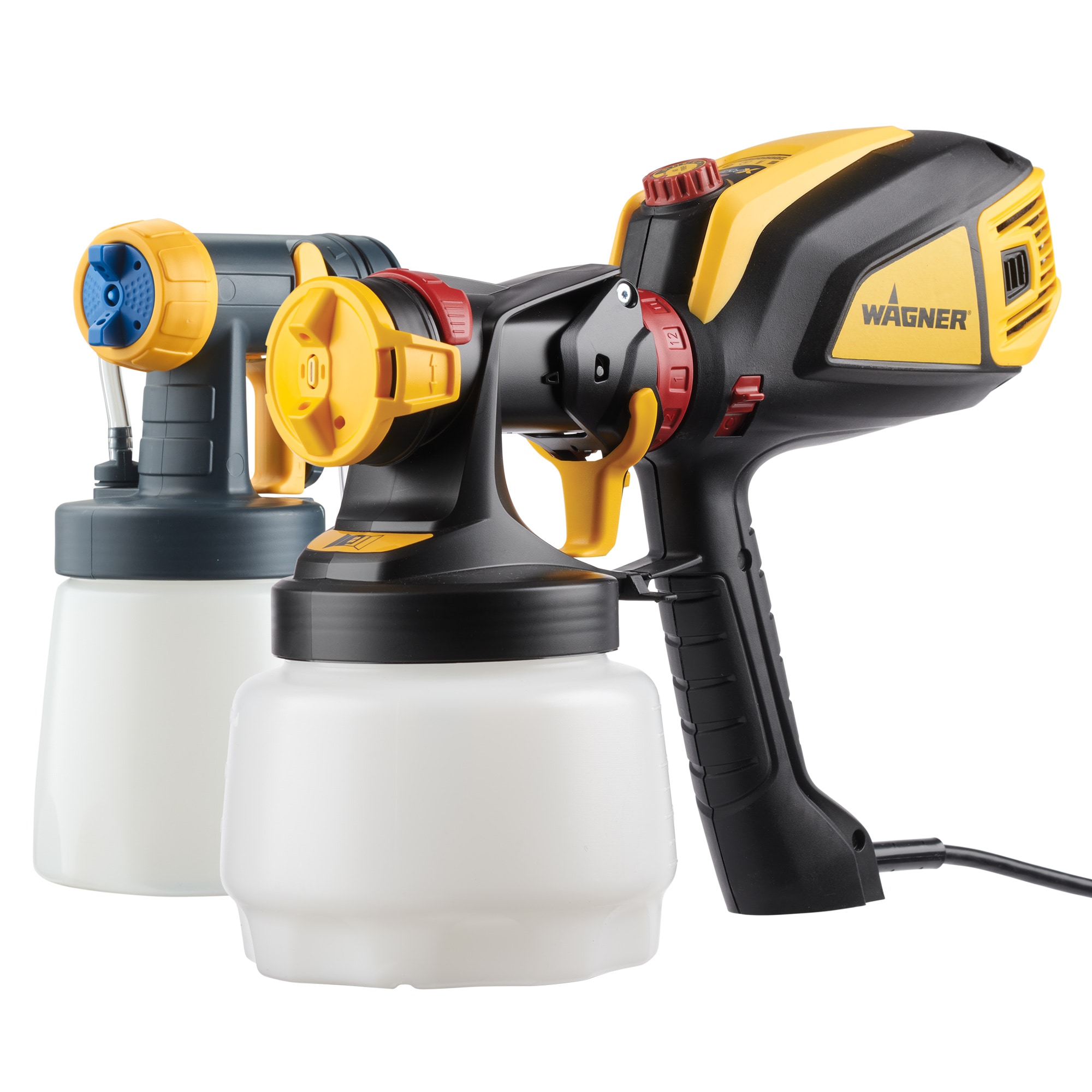 Paint Sprayer, Handheld HVLP Air Spray Paint Gun, Includes 2 Nozzles, 3  Adjustments & a Regulator, Cup Filter, Brush & Wrench, House Interior Fence  Paint Auto Sprayer for Walls & Furniture- By