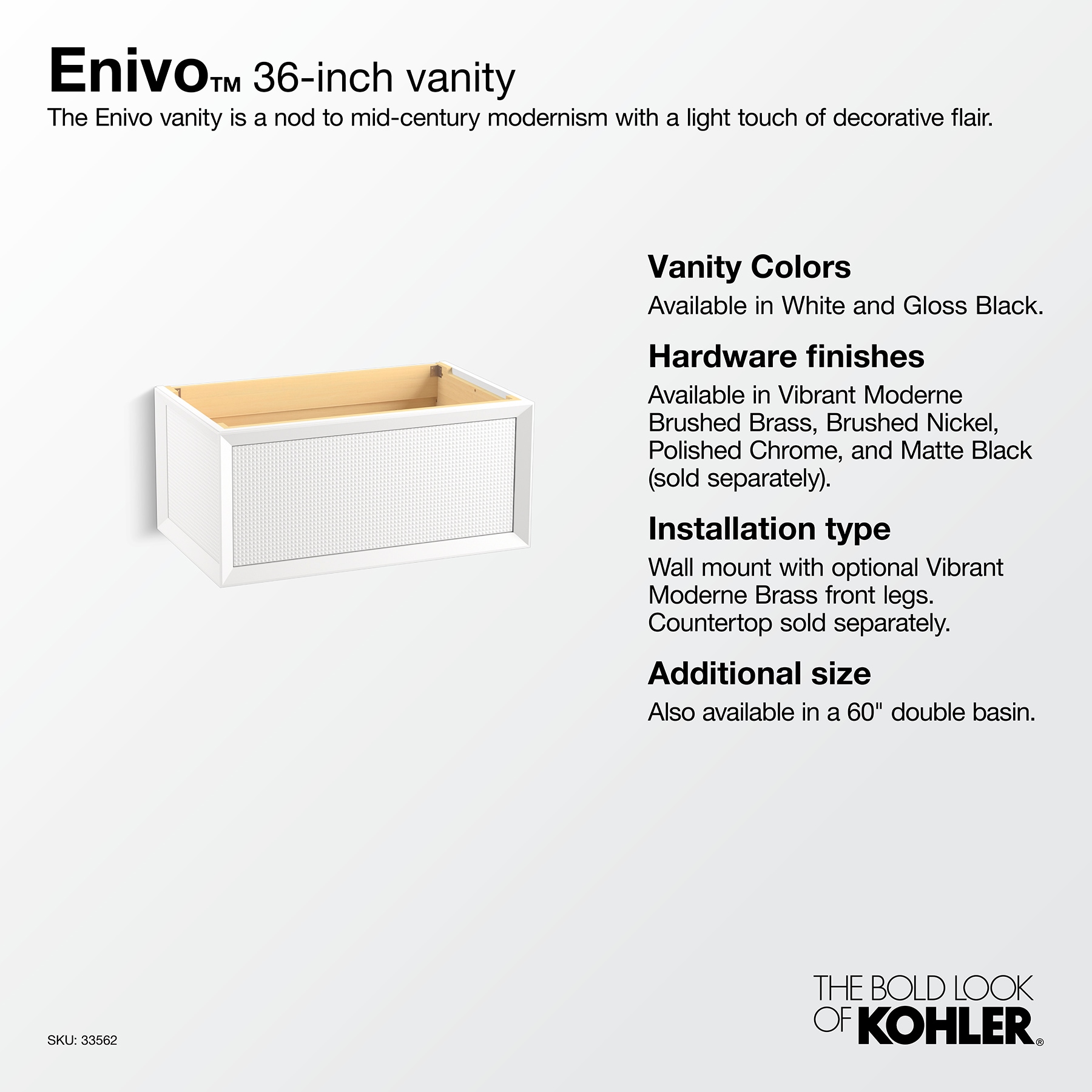 KOHLER 33562-0 vanities - View #9