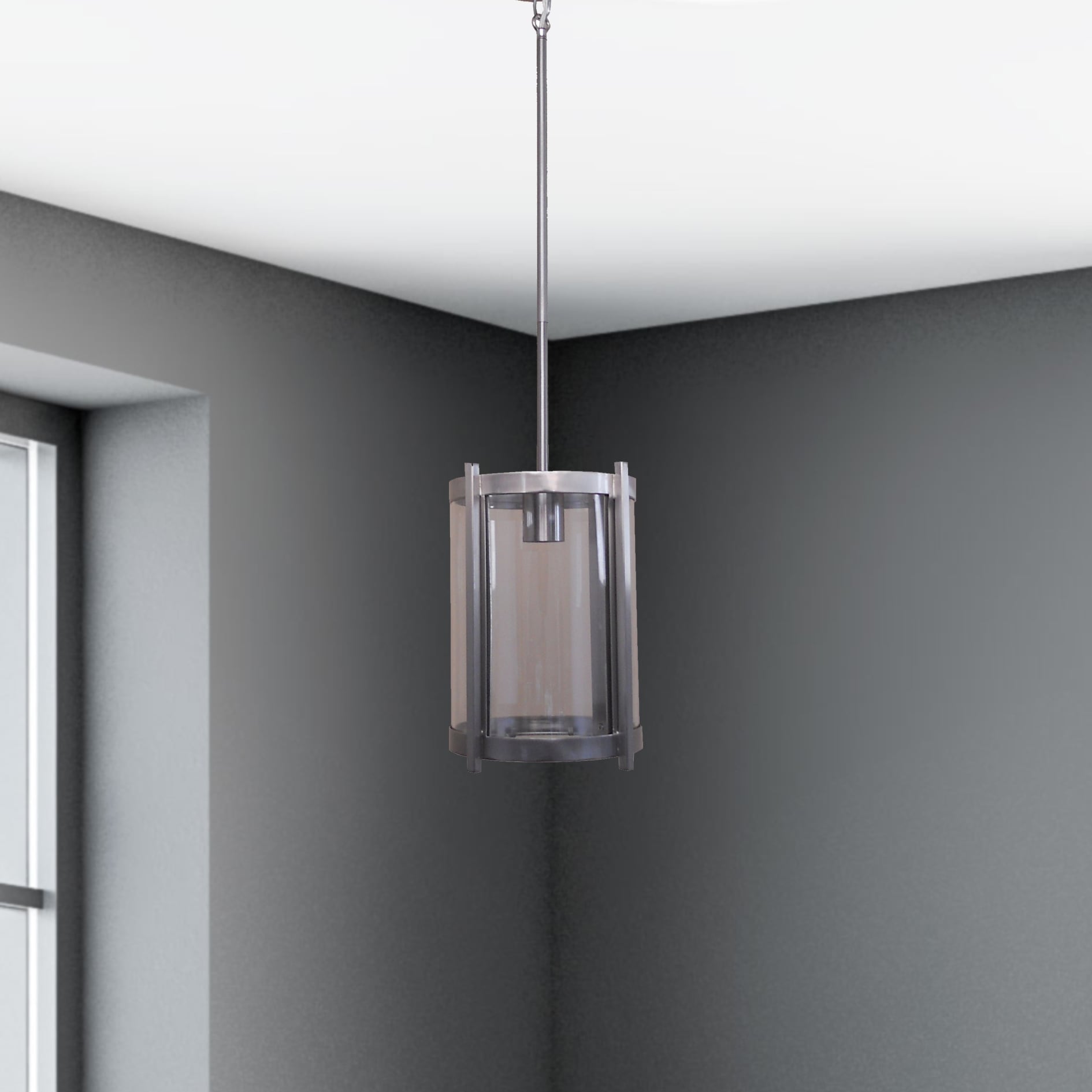 Whitfield Lighting PT677-1SS Pendant-Lights - View #2