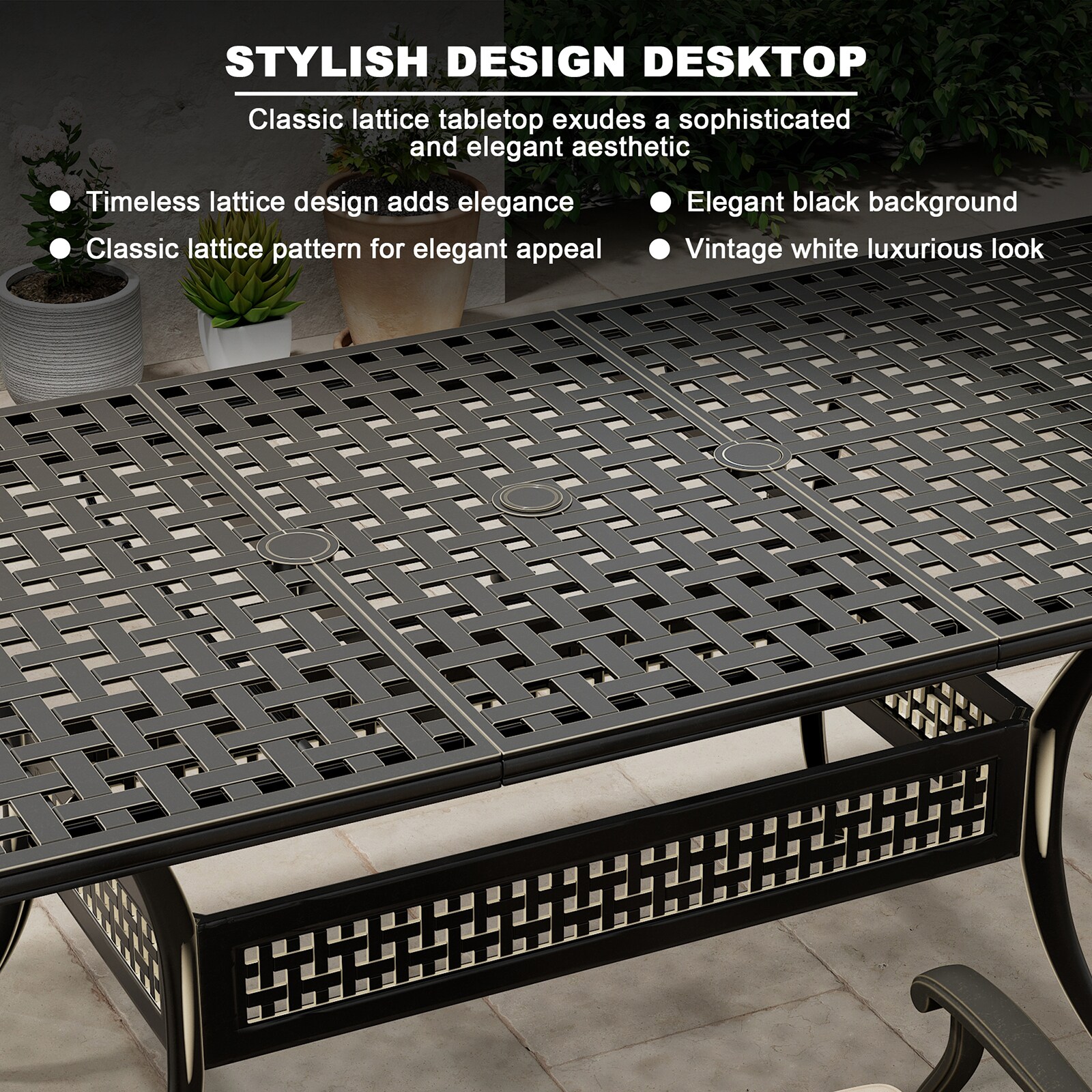 Mondawe MO-LDSS6080DT Patio-Tables - View #7