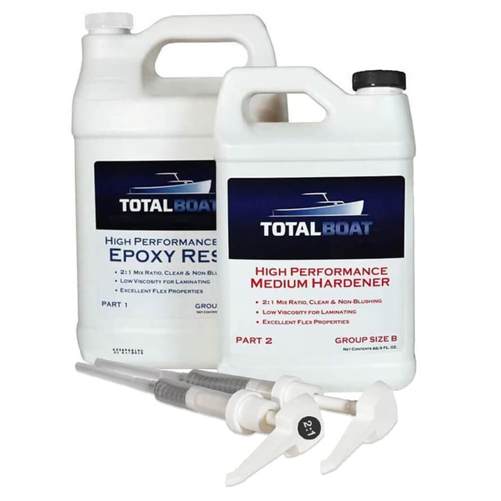TotalBoat 510825 2 -Pack Clear Epoxy Adhesive