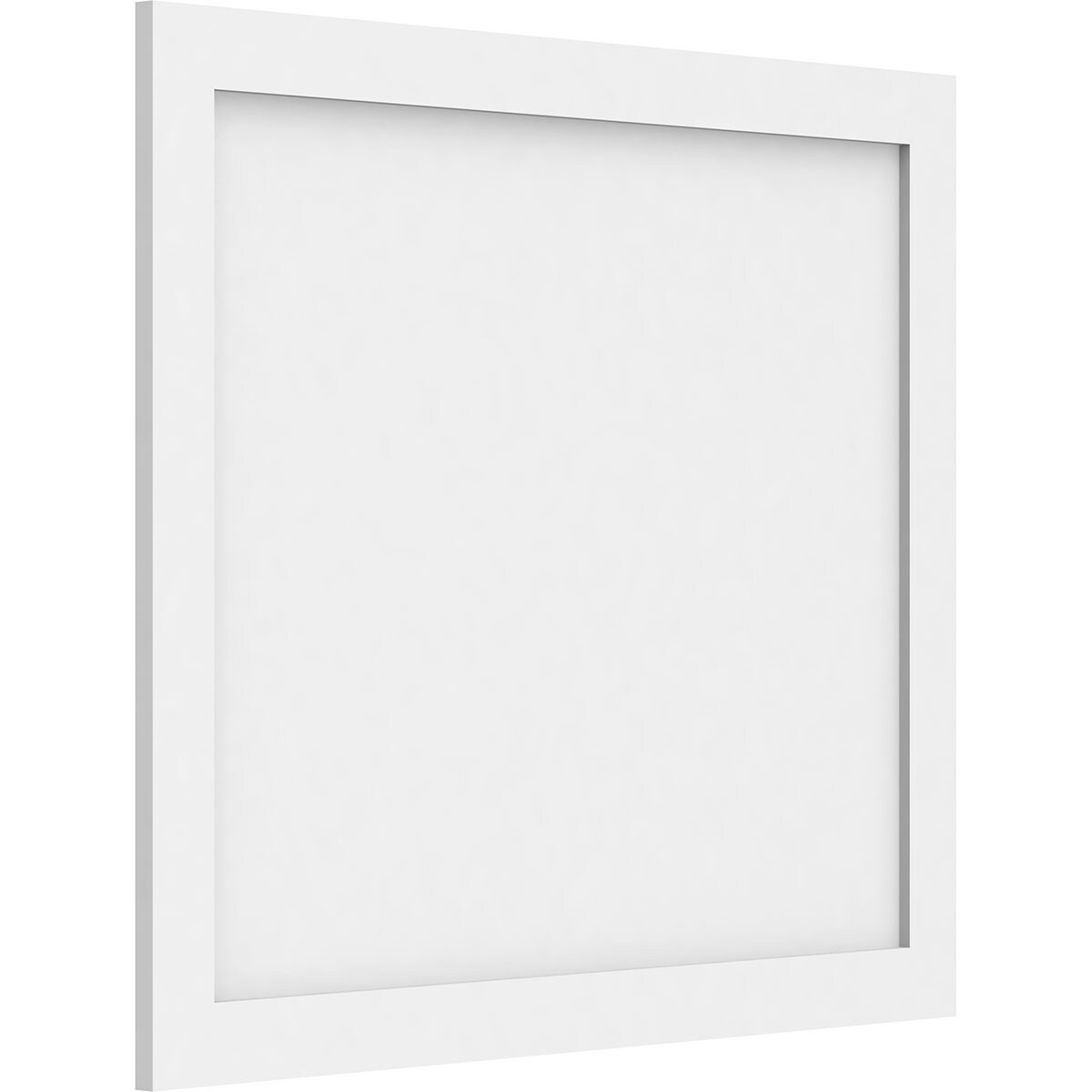 Ekena Millwork WALP30X26X062CNL 30-in x 26-in Smooth Paintable/Stainable White PVC Fretwork Wall Panel (