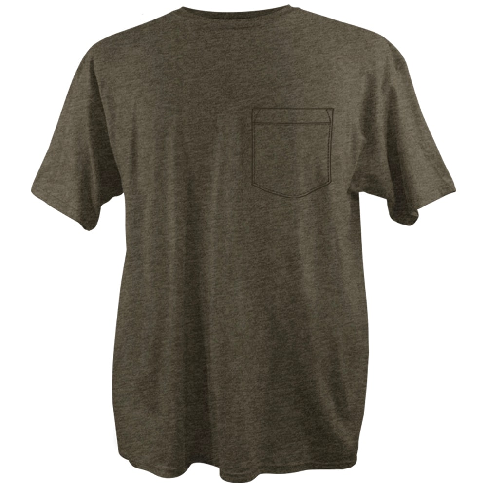  DG1M-11524 AGH XL Men's Green Knit Short sleeve T-shirt ( XL )