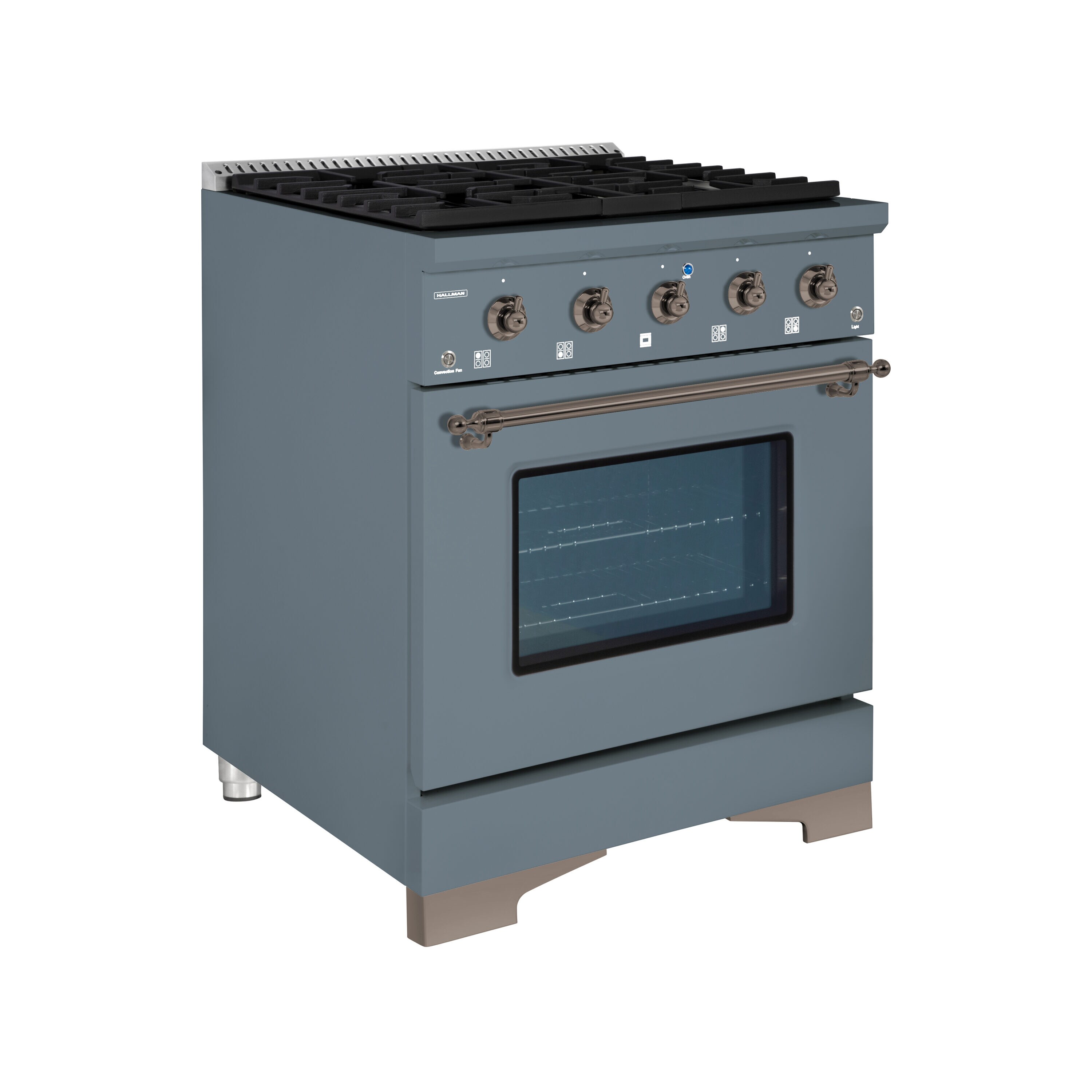 Hallman HCLRG30BZGR Freestanding-Gas-Ranges - View #3