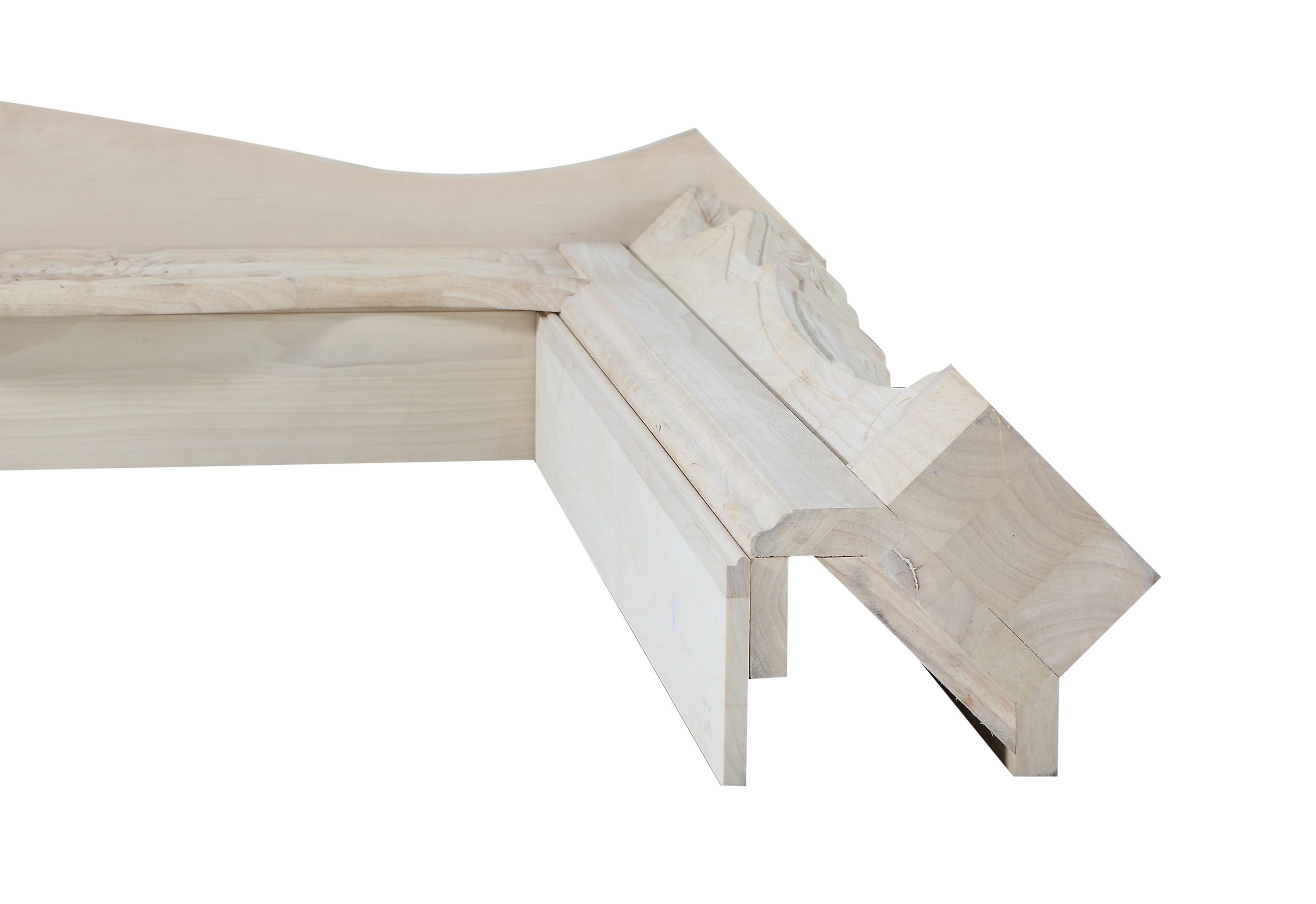 Pearl Mantels SSUP48134L Mantel-Surrounds-Pilasters - View #6