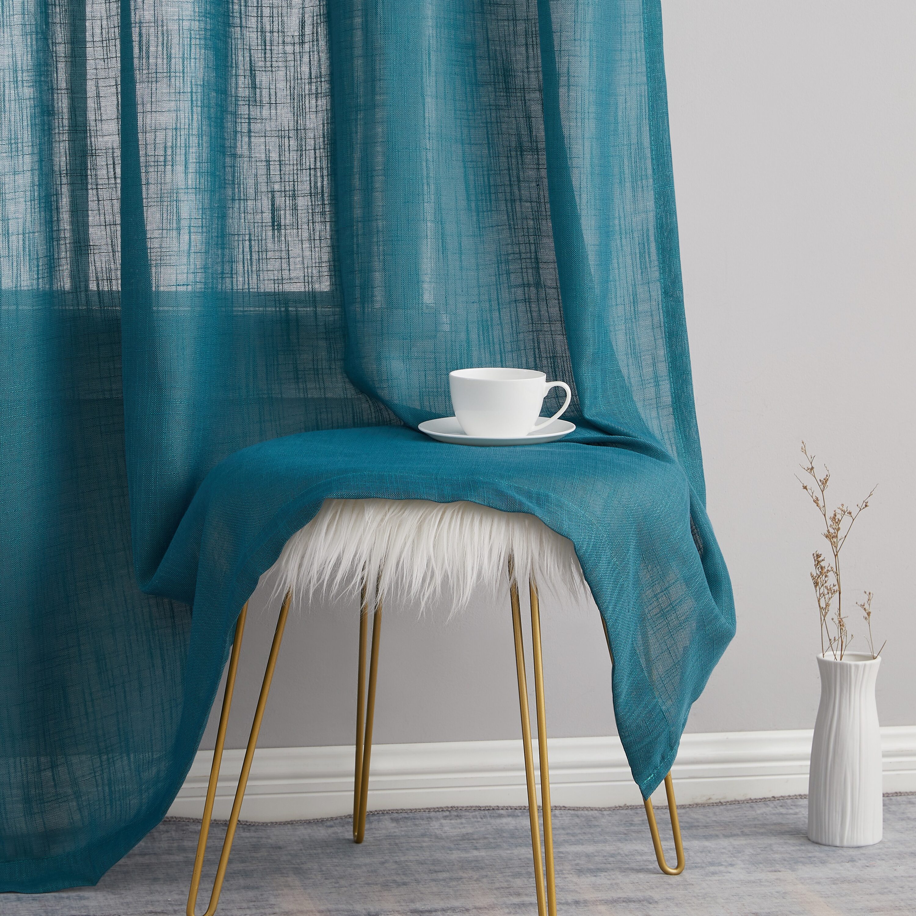 HLC.me ABY-FXLNGR-GRYTL72 curtains - View #4