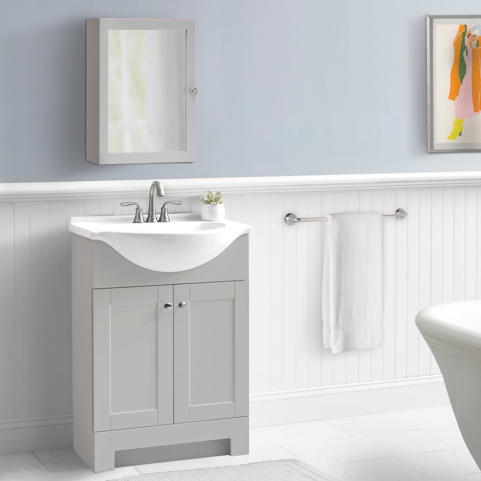 Style Selections 55J20-SS Bathroom-Medicine-Cabinets - View #9