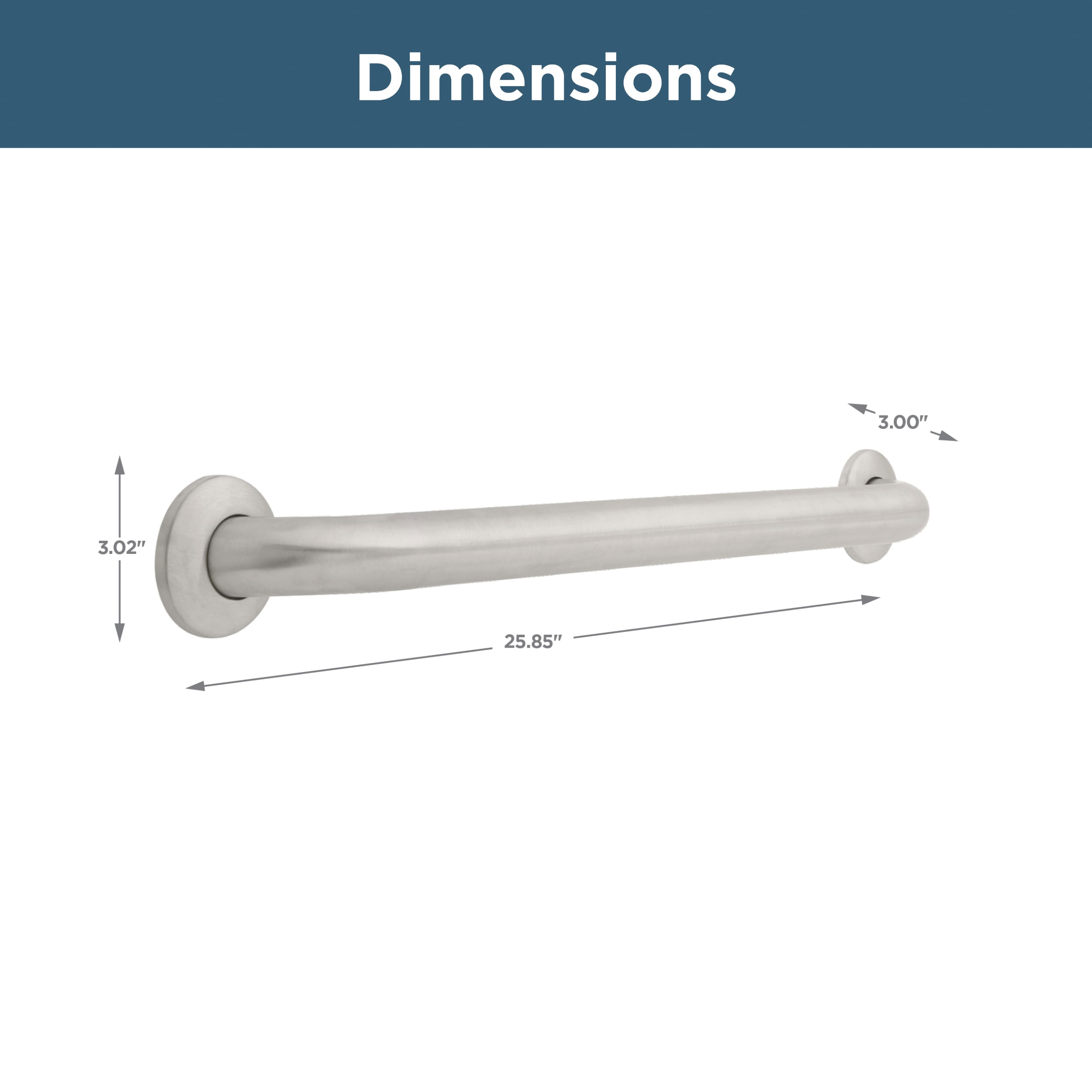 Franklin Brass 5624 Grab-Bars - View #2