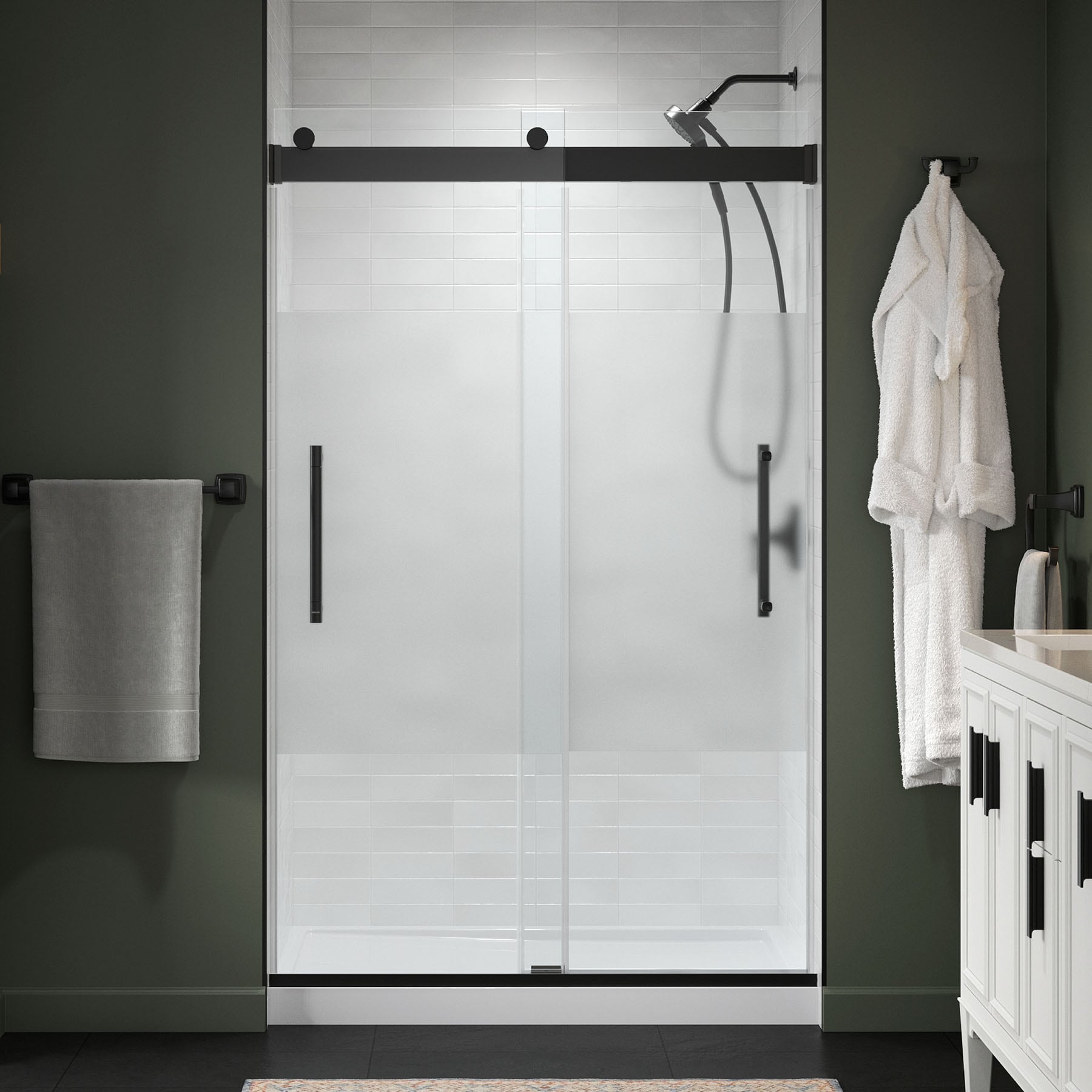 KOHLER 702475-8G81-BL Shower-Doors - View #3