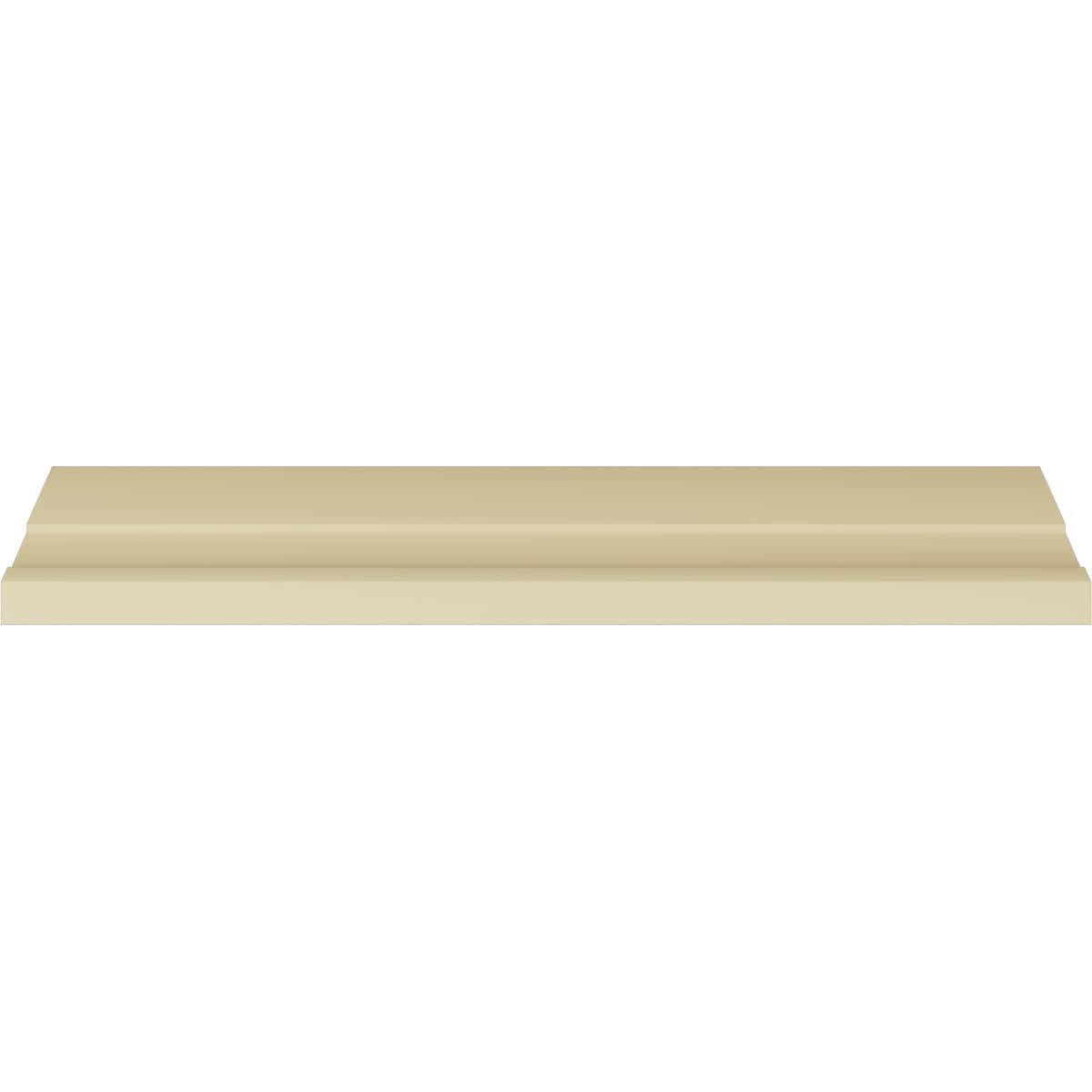 Elegant White Polyurethane Egg and Dart Crown Moulding