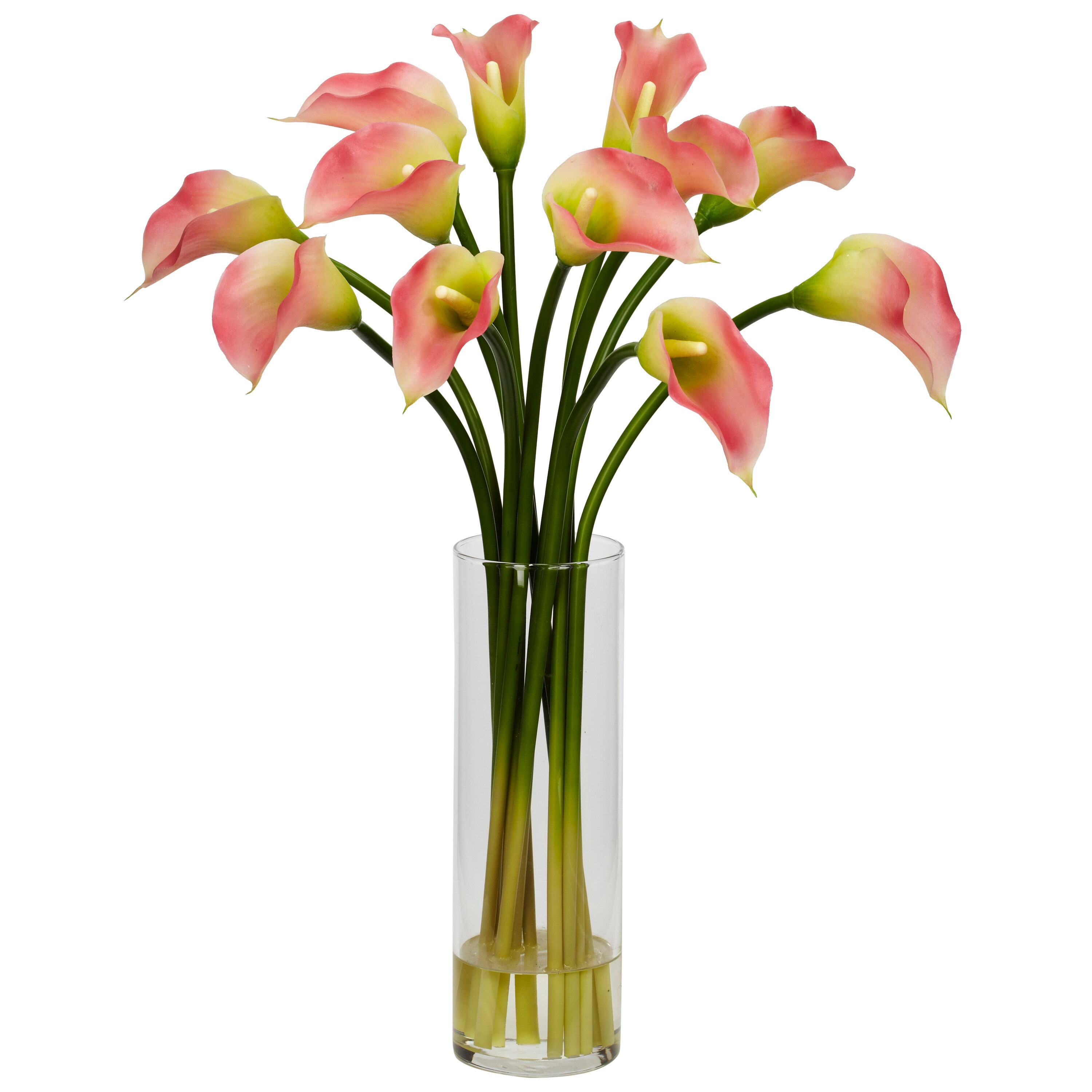  20-in Mini Calla Lily Artificial Flower Arrangement