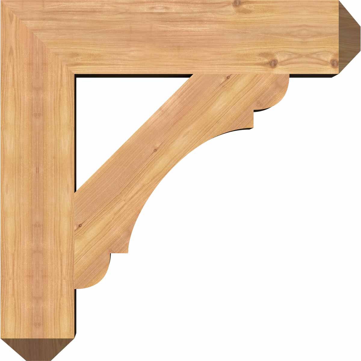 Ekena Millwork BKT06X28X28OLY04SWR Exterior-Brackets-Braces - View #3