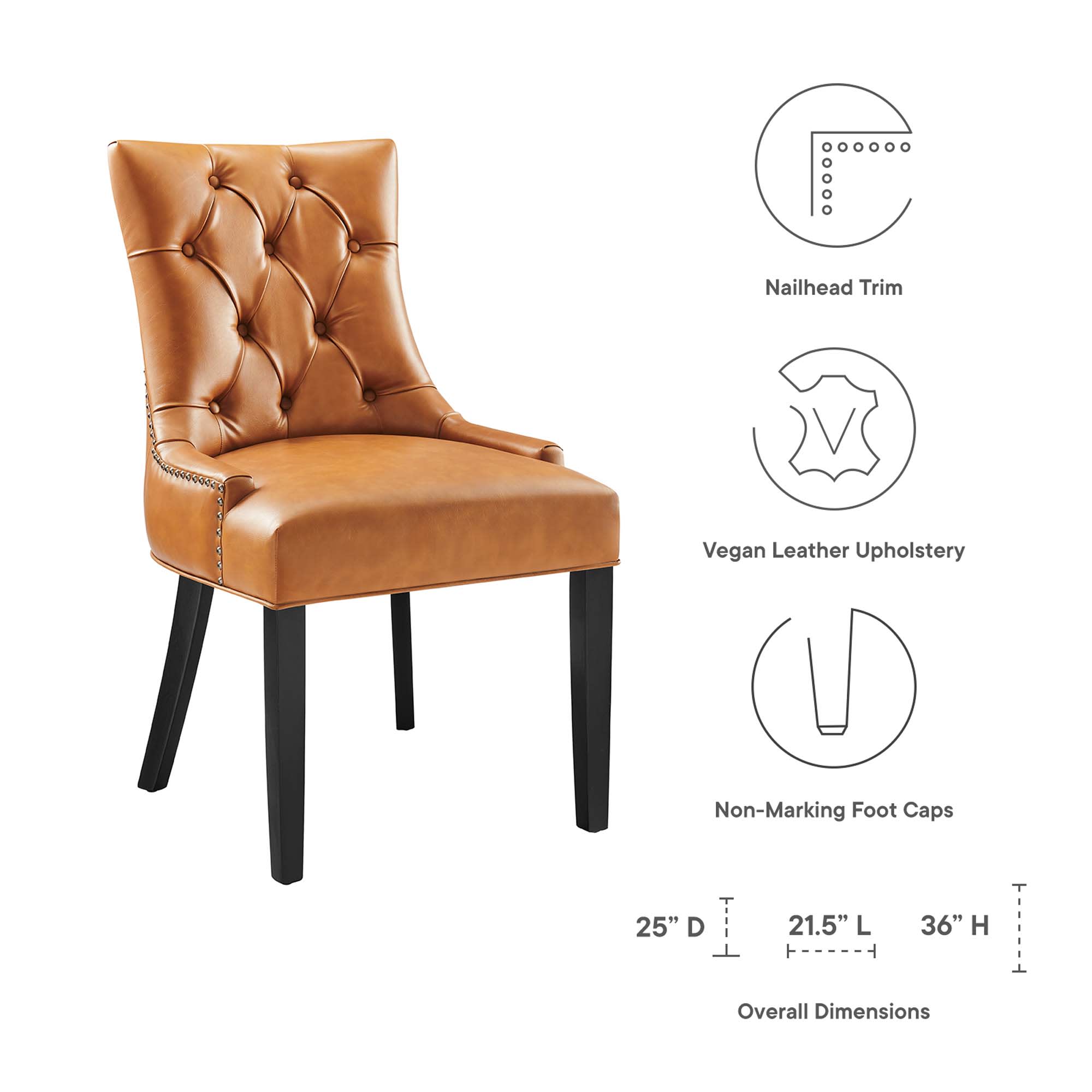 Modway EEI-2222-TAN Dining-Chairs - View #2
