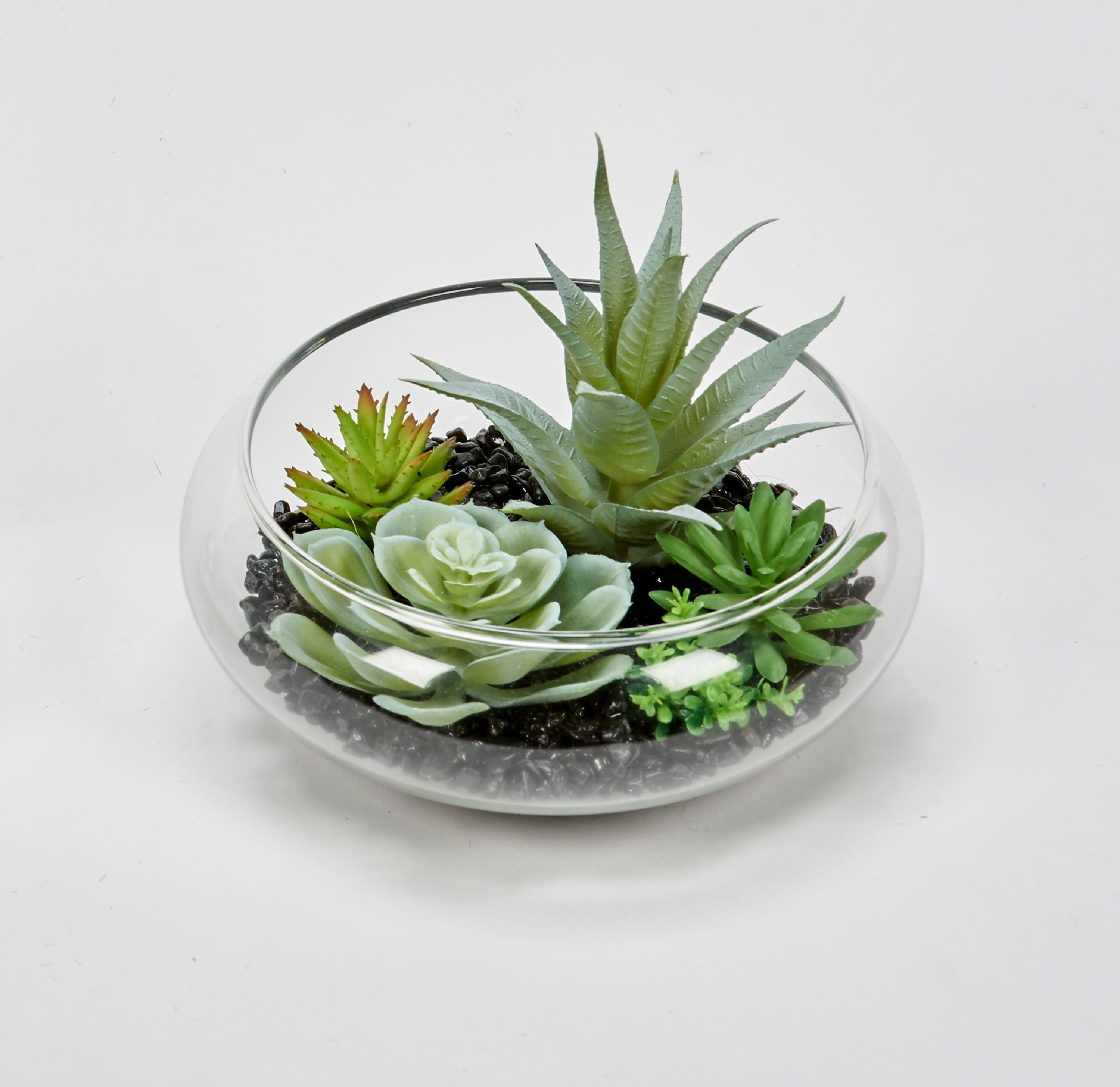 Worth Imports 1942 7-Inches Green Indoor Desktop Succulent Artificial plant