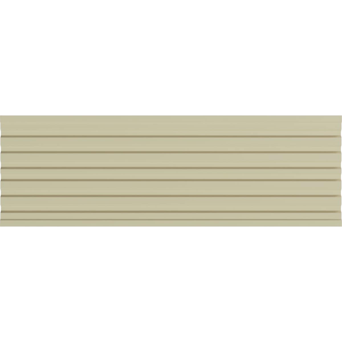 Primed Polyurethane Reeded Crown Moulding 94.5" Length