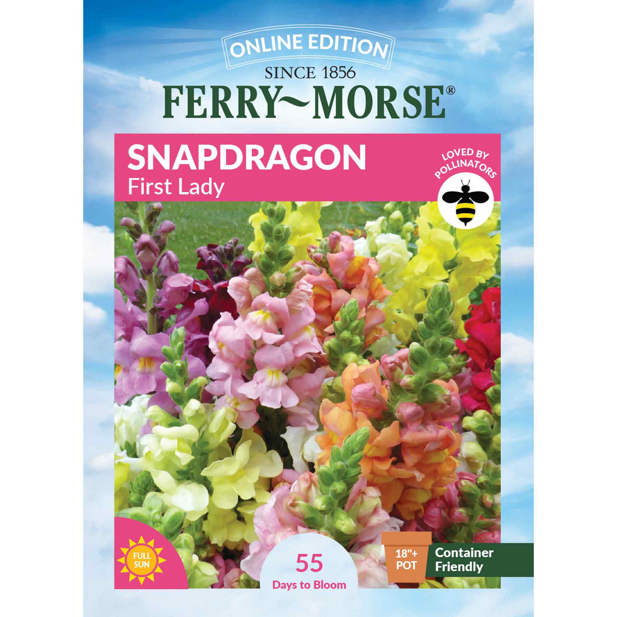 Ferry-Morse Snapdragon Seeds 300 Milligram(s) #LC25.4068
