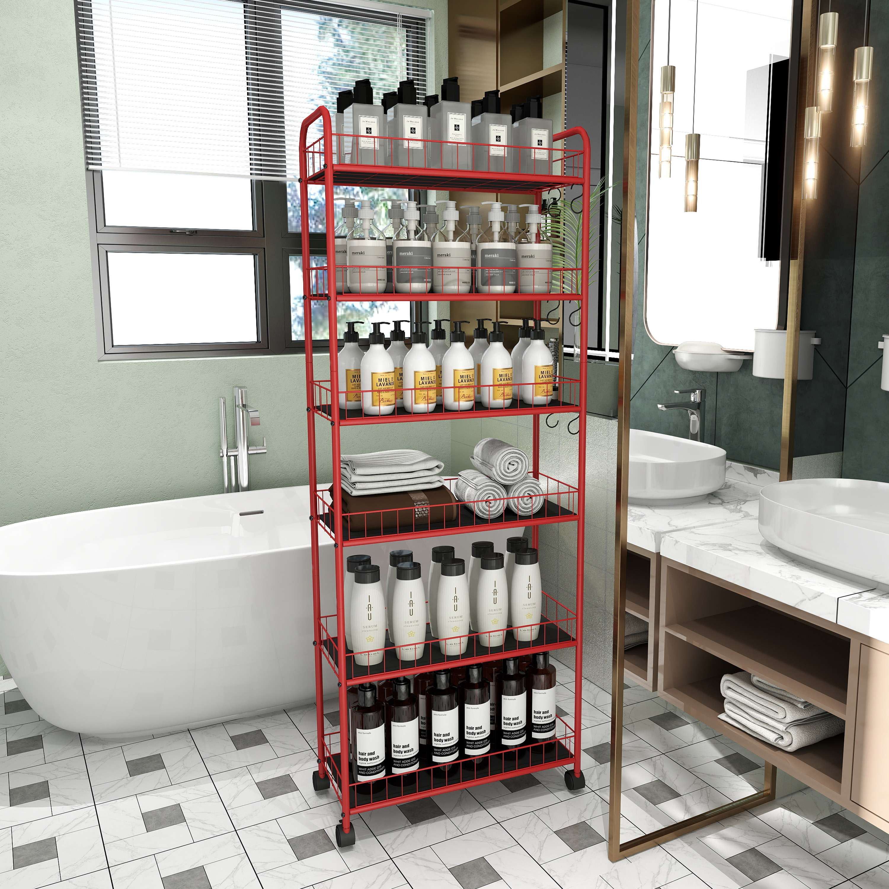 Damerin ZQ-DS-F15 Free-Standing-Shelving - View #7