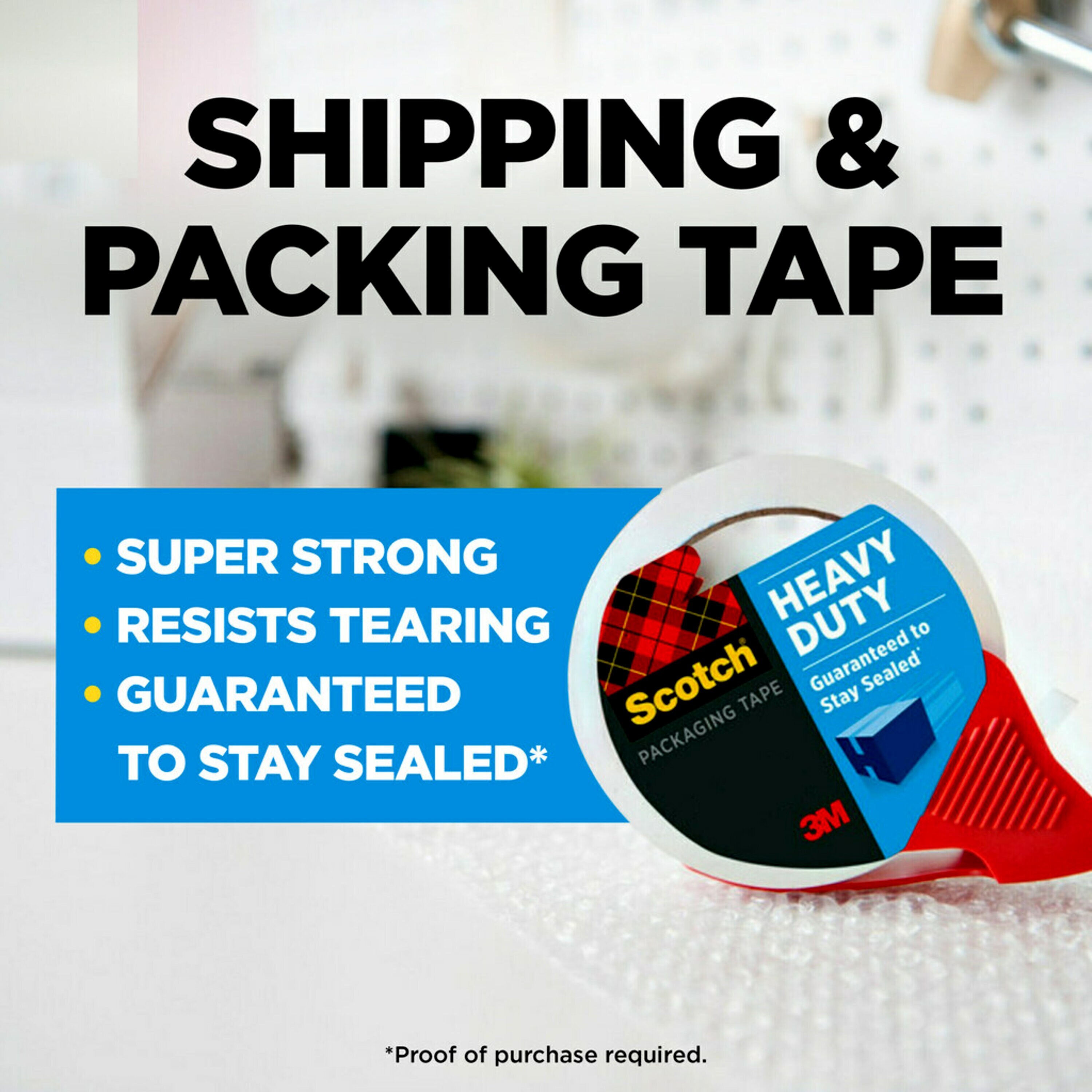 3M 3850-42RD-3WC Packaging-Tape - View #2