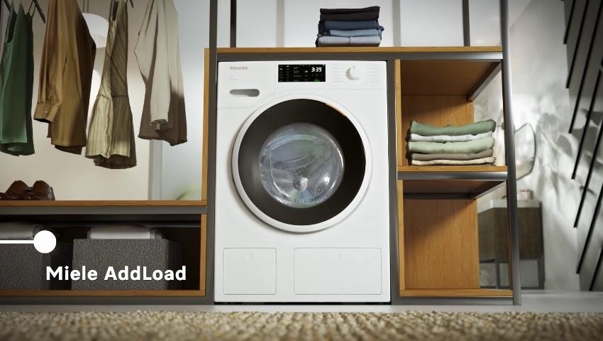 Miele W1 Series TwinDos 2.26-cu ft High Efficiency Stackable