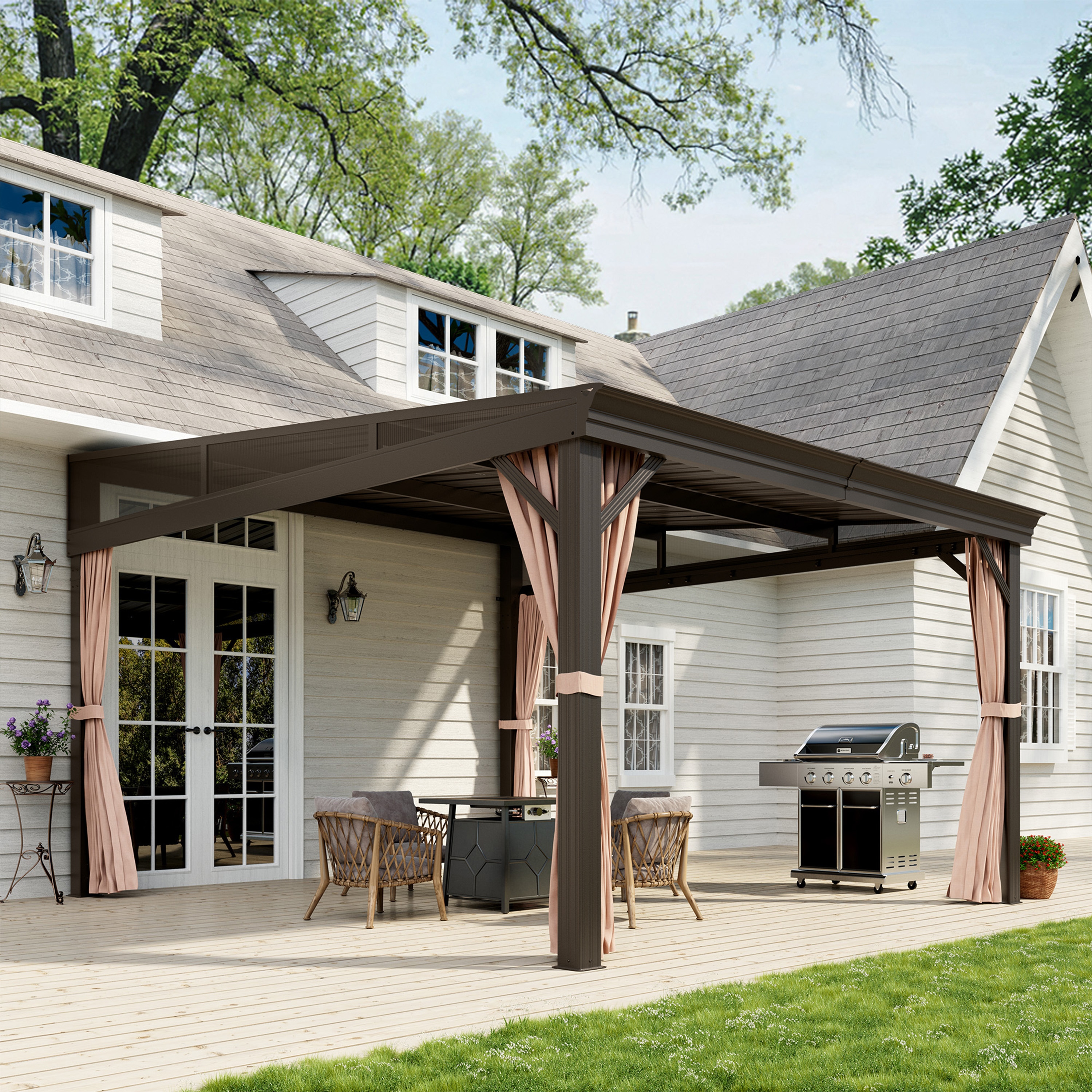 Mondawe OD0605LYKQ1012B Wood-Resin-Gazebos - View #15