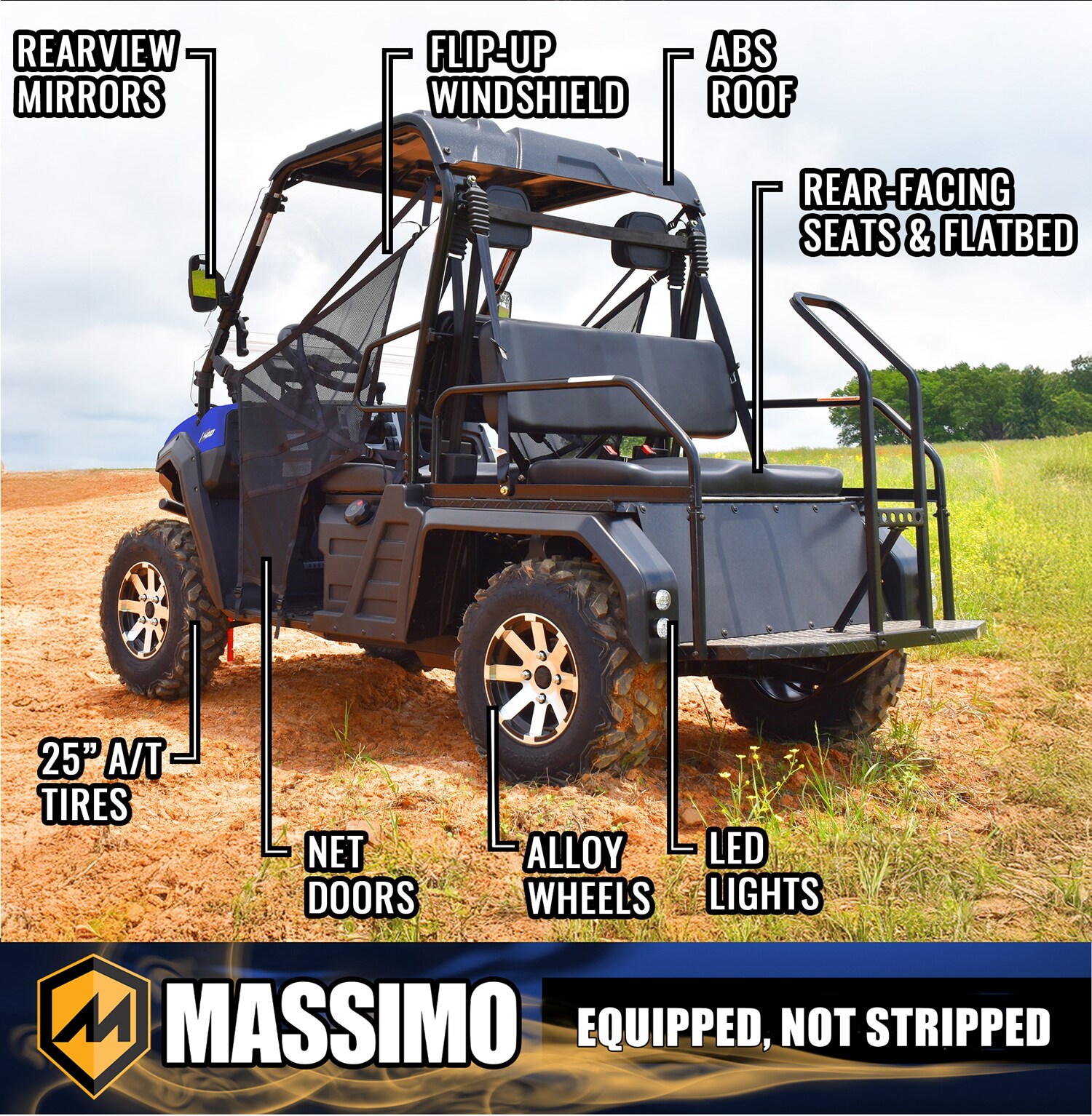 Massimo MM-TB410X-BL Motorized-Vehicles - View #9