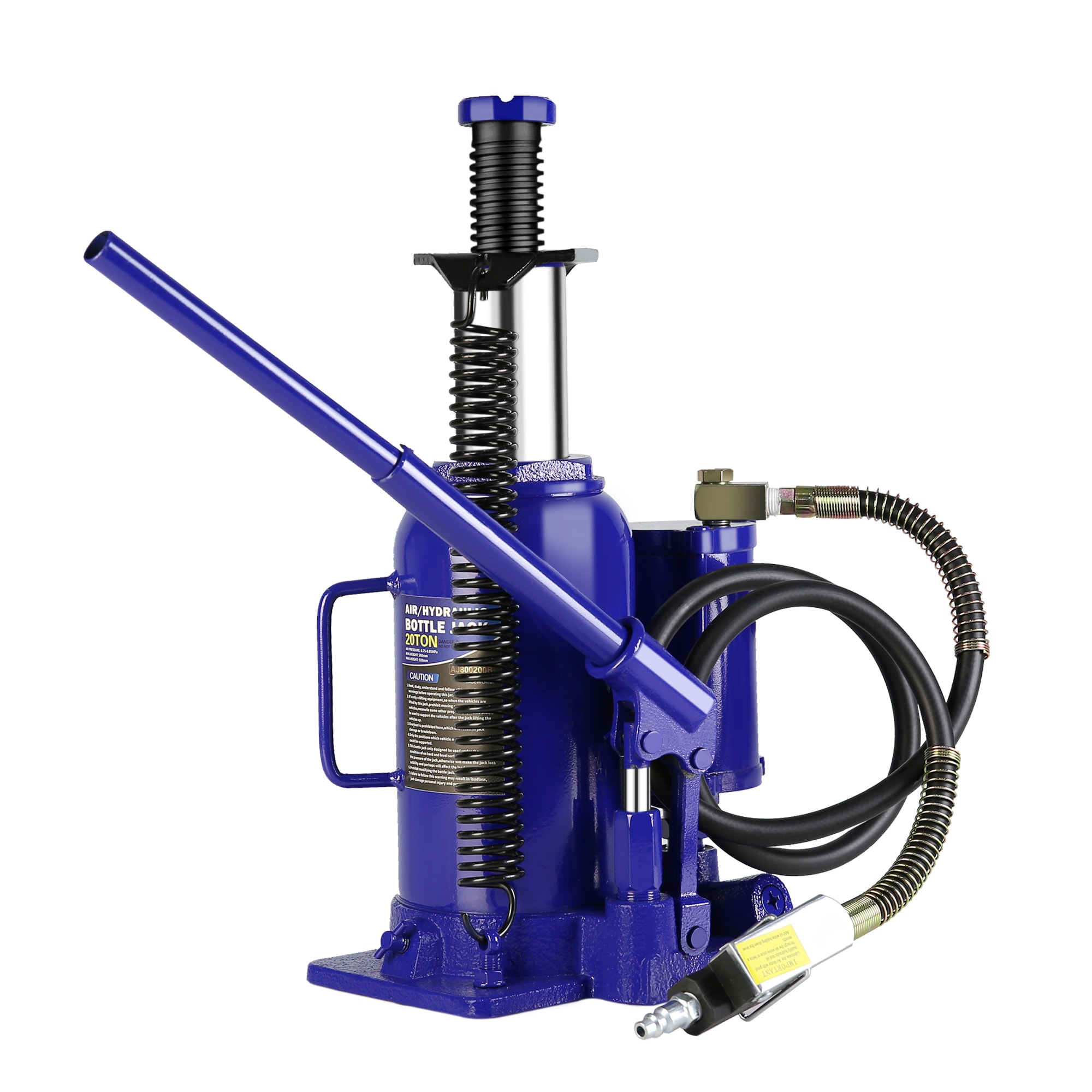 Siavonce XH24011 Blue 20-Ton Steel Hydraulic Bottle jack