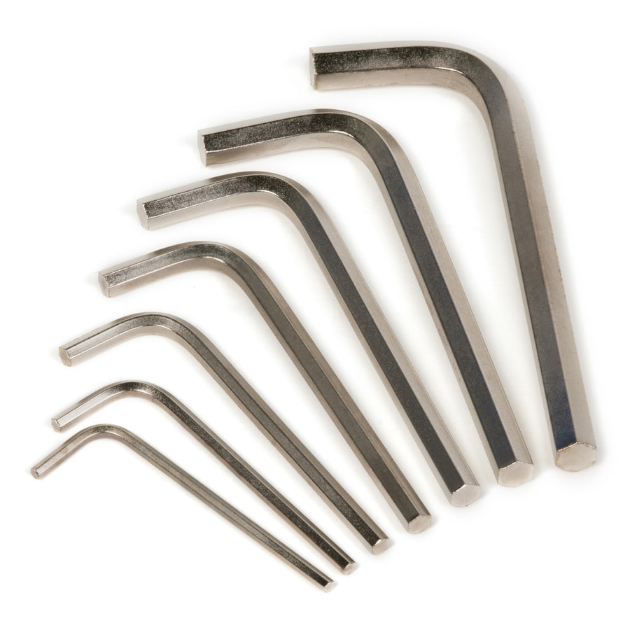 Project Source PS-7S-HKS Assorted Standard (SAE) 7 -Pieces Hex key set