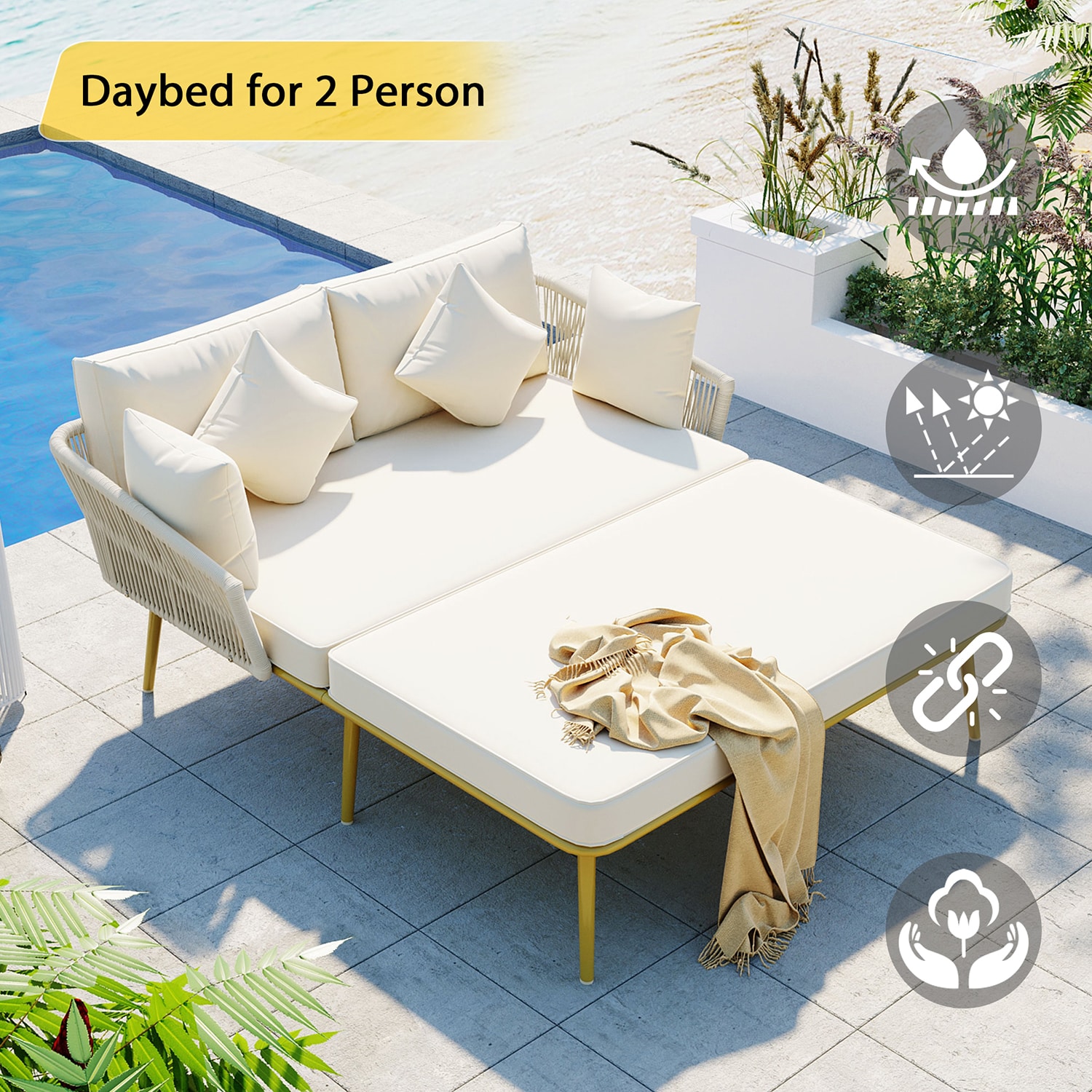 SINOFURN SYA010477BG Patio-Sofas-Daybeds - View #8