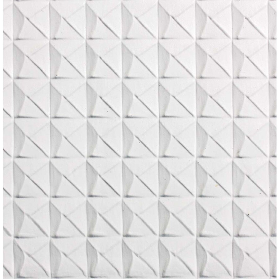 SpectraTile SPT5015P 24-in x 24-in 12-Pack White Patterned 15/16-in Drop Ceiling TIles